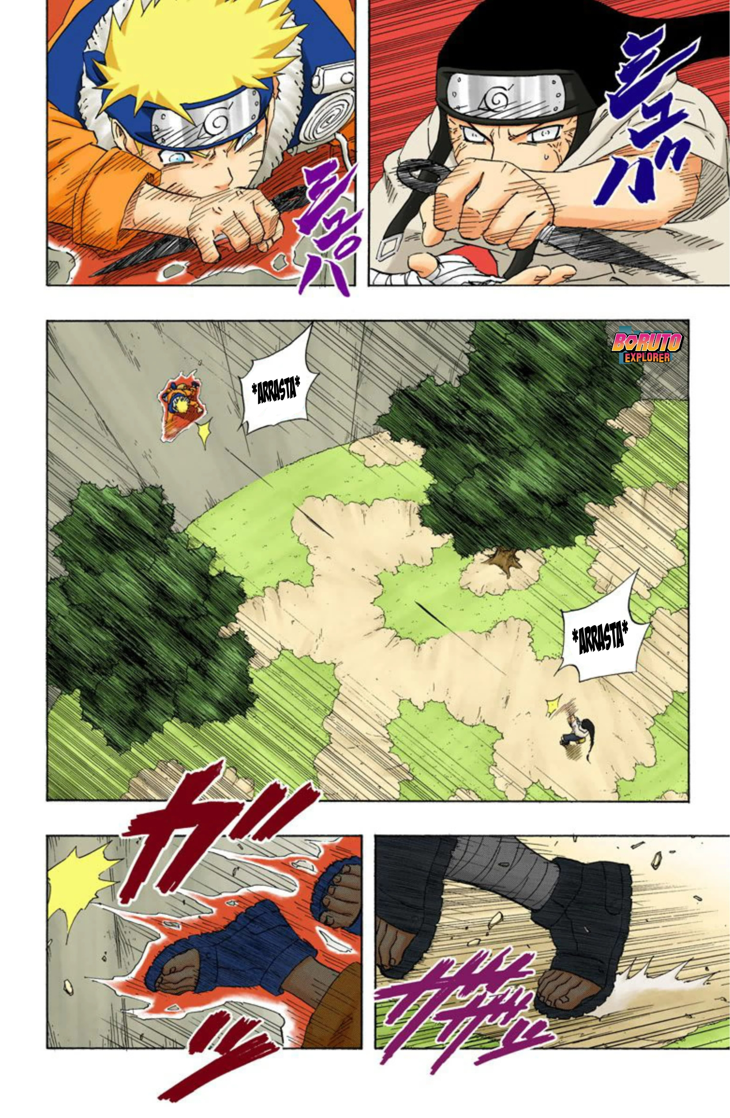 Read Naruto - Versão Colorida Oficial Manga Online