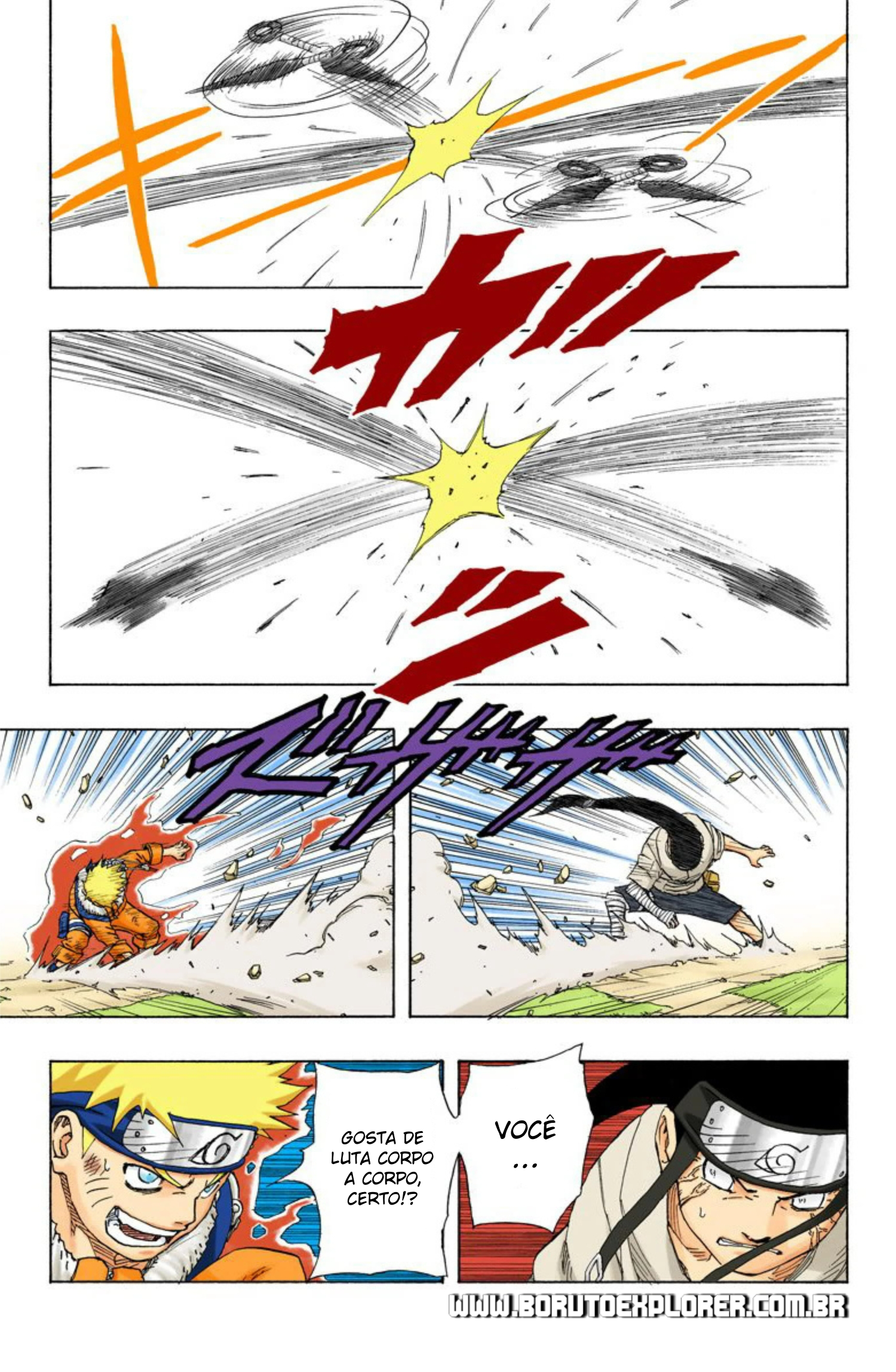 Read Naruto - Versão Colorida Oficial Manga Online