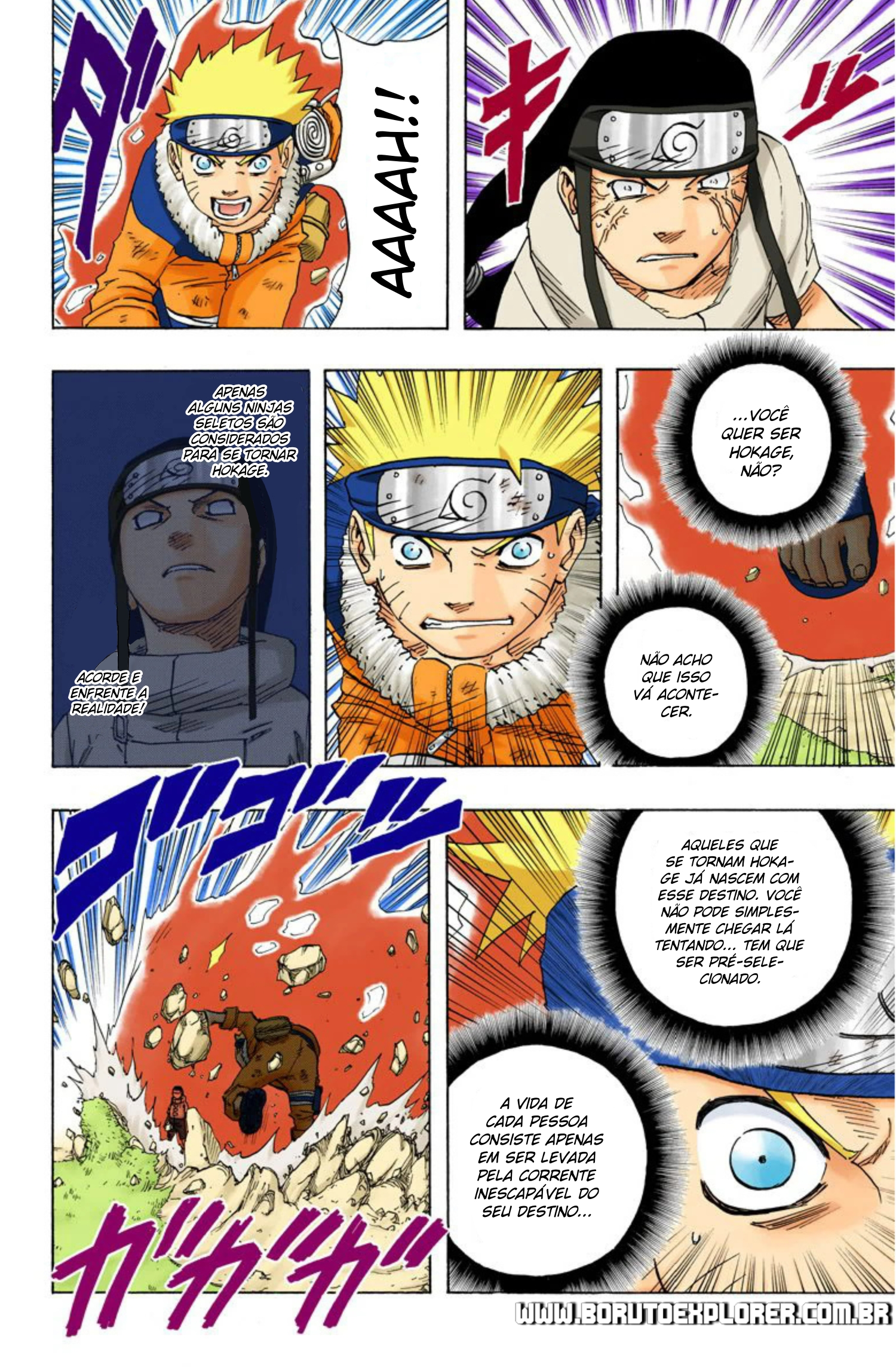 Read Naruto - Versão Colorida Oficial Manga Online
