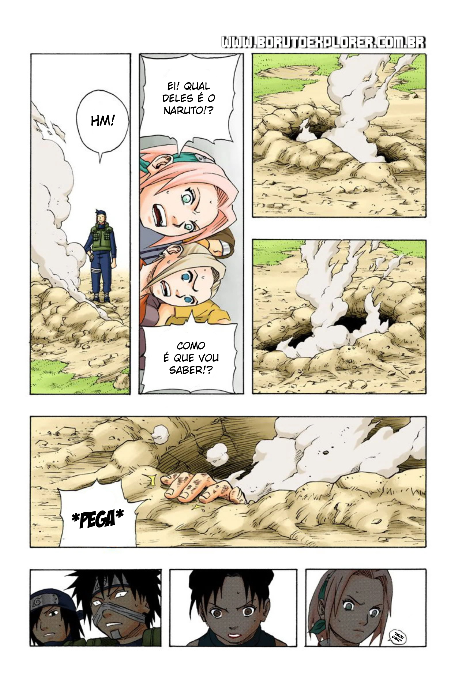 Read Naruto - Versão Colorida Oficial Manga Online