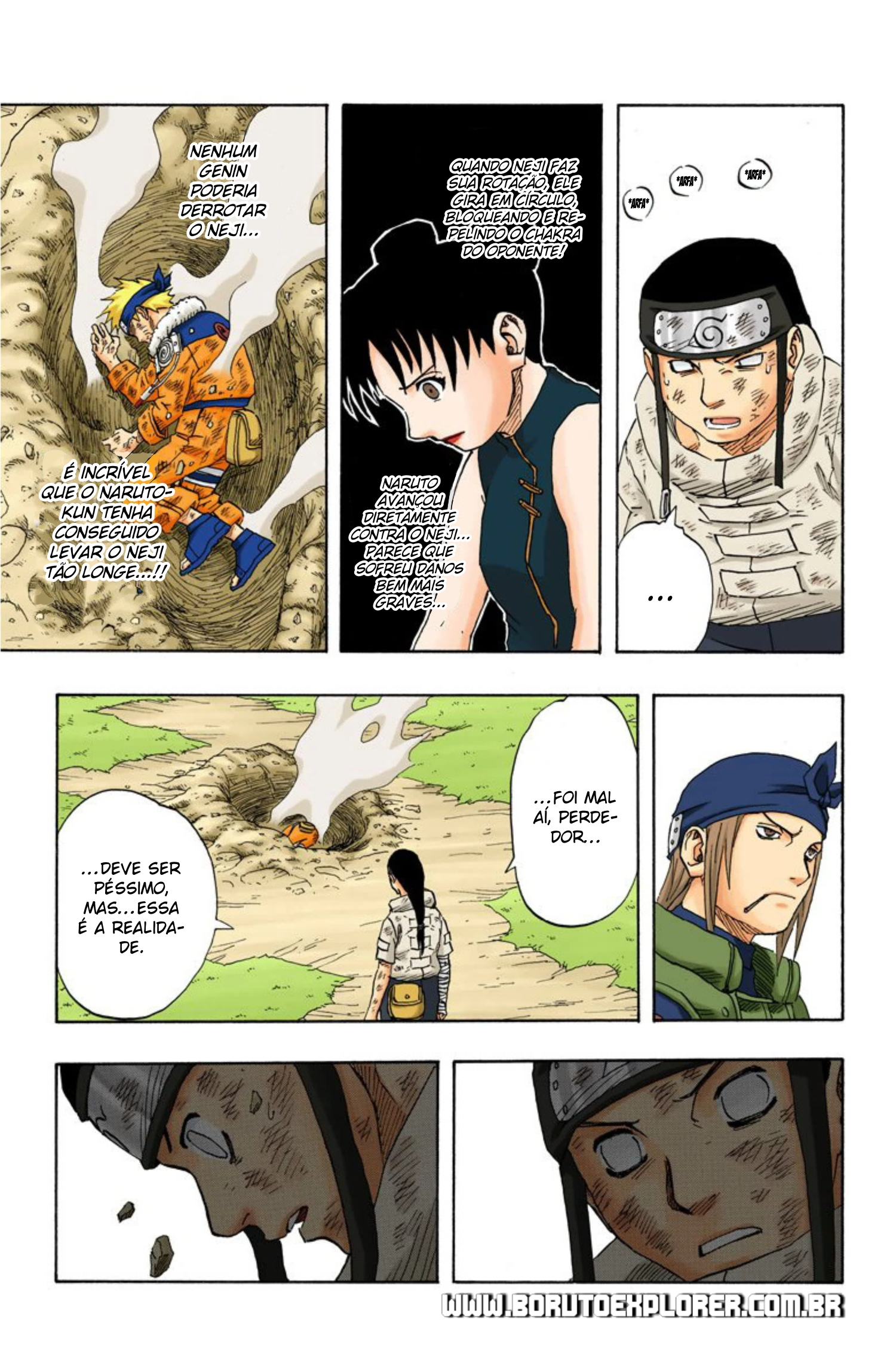 Read Naruto - Versão Colorida Oficial Manga Online