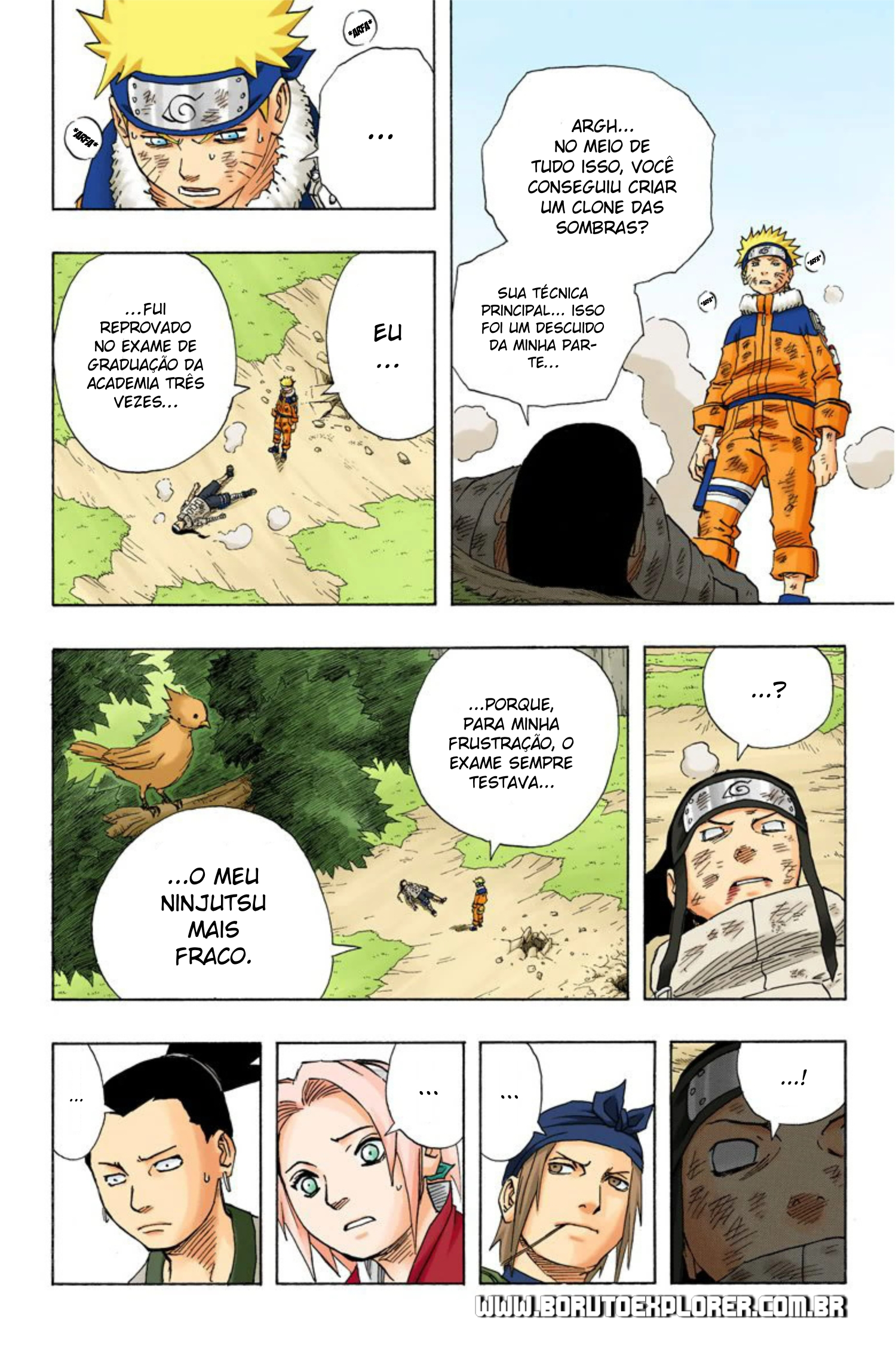 Read Naruto - Versão Colorida Oficial Manga Online