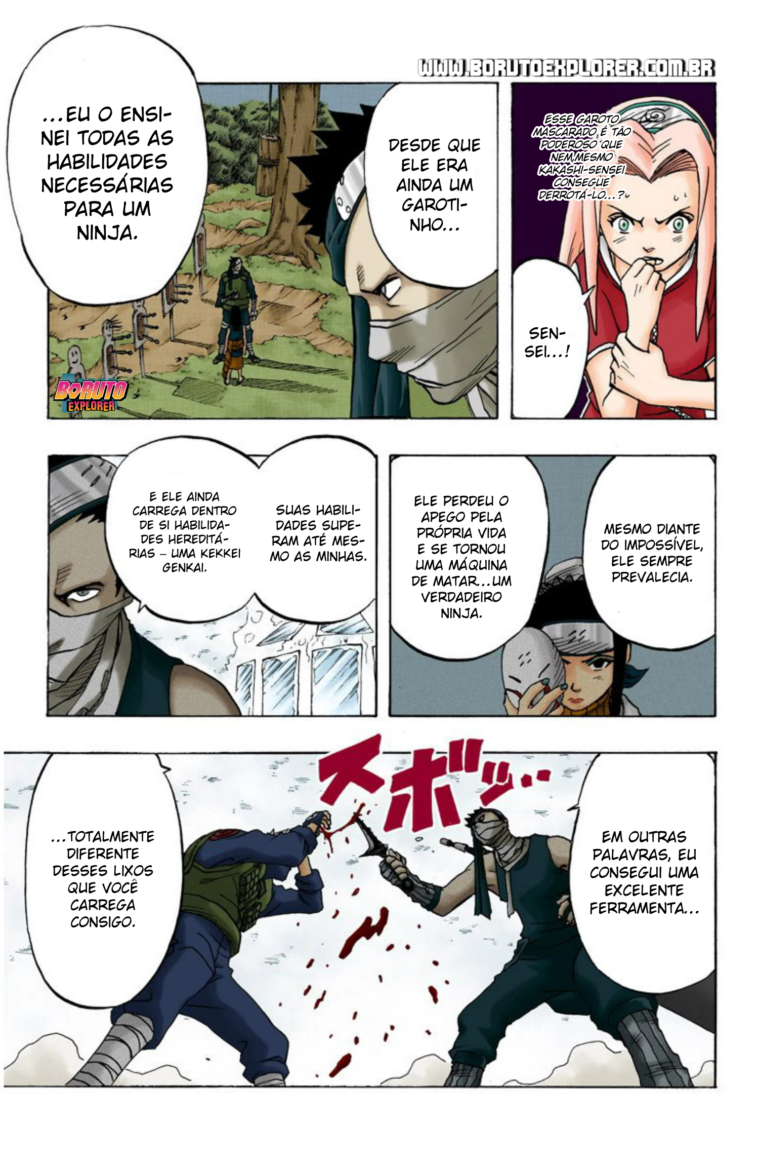 Read Naruto - Versão Colorida Oficial Manga Online