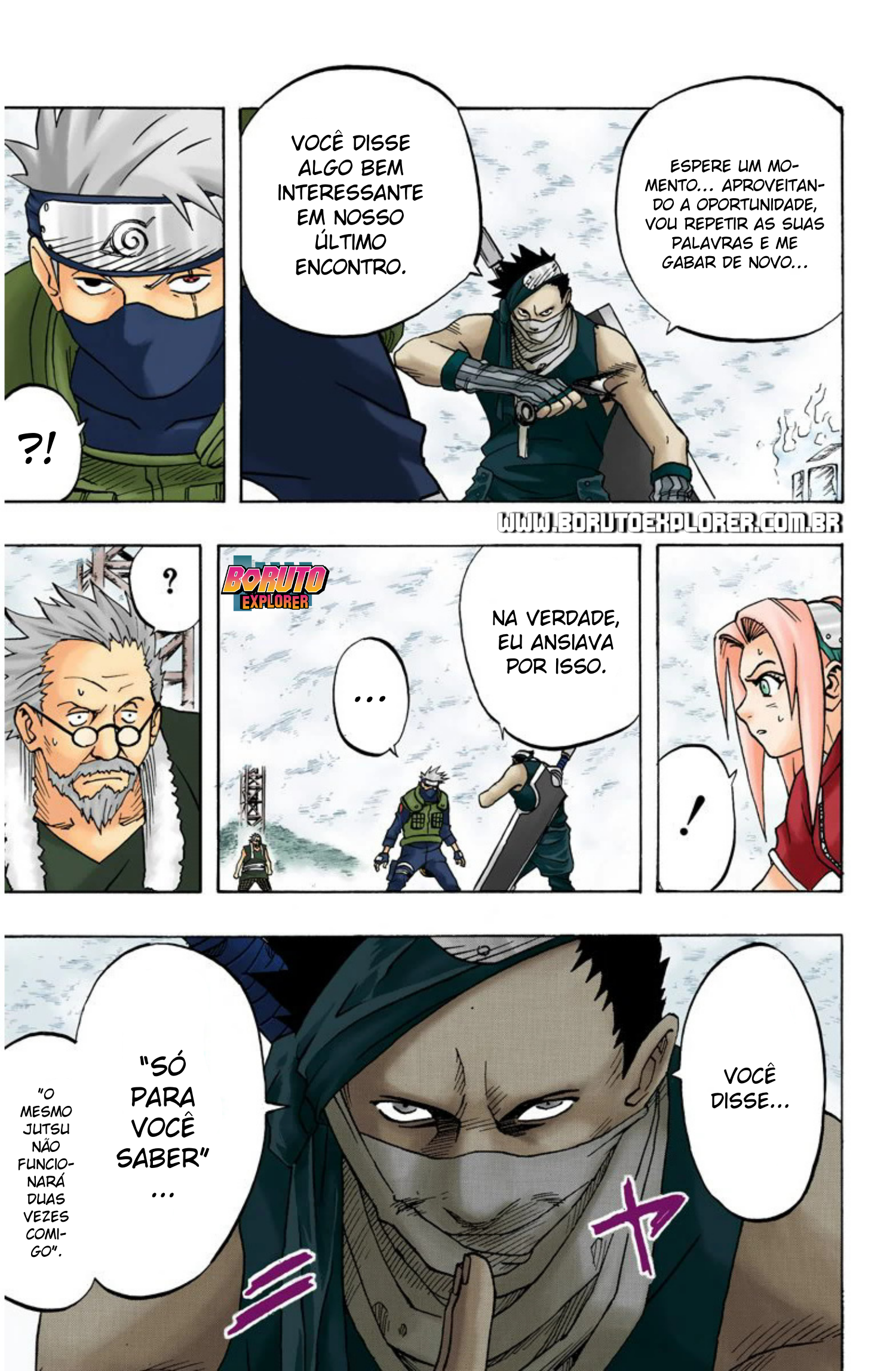 Read Naruto - Versão Colorida Oficial Manga Online