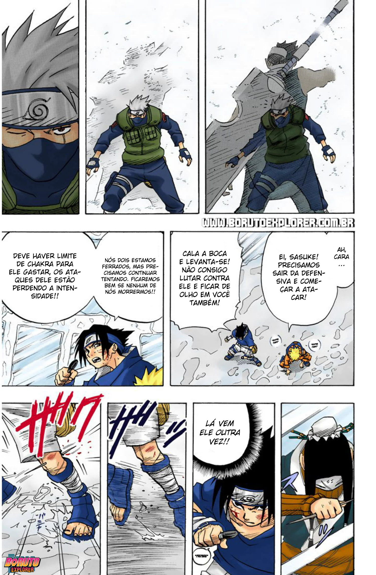 Read Naruto - Versão Colorida Oficial Manga Online