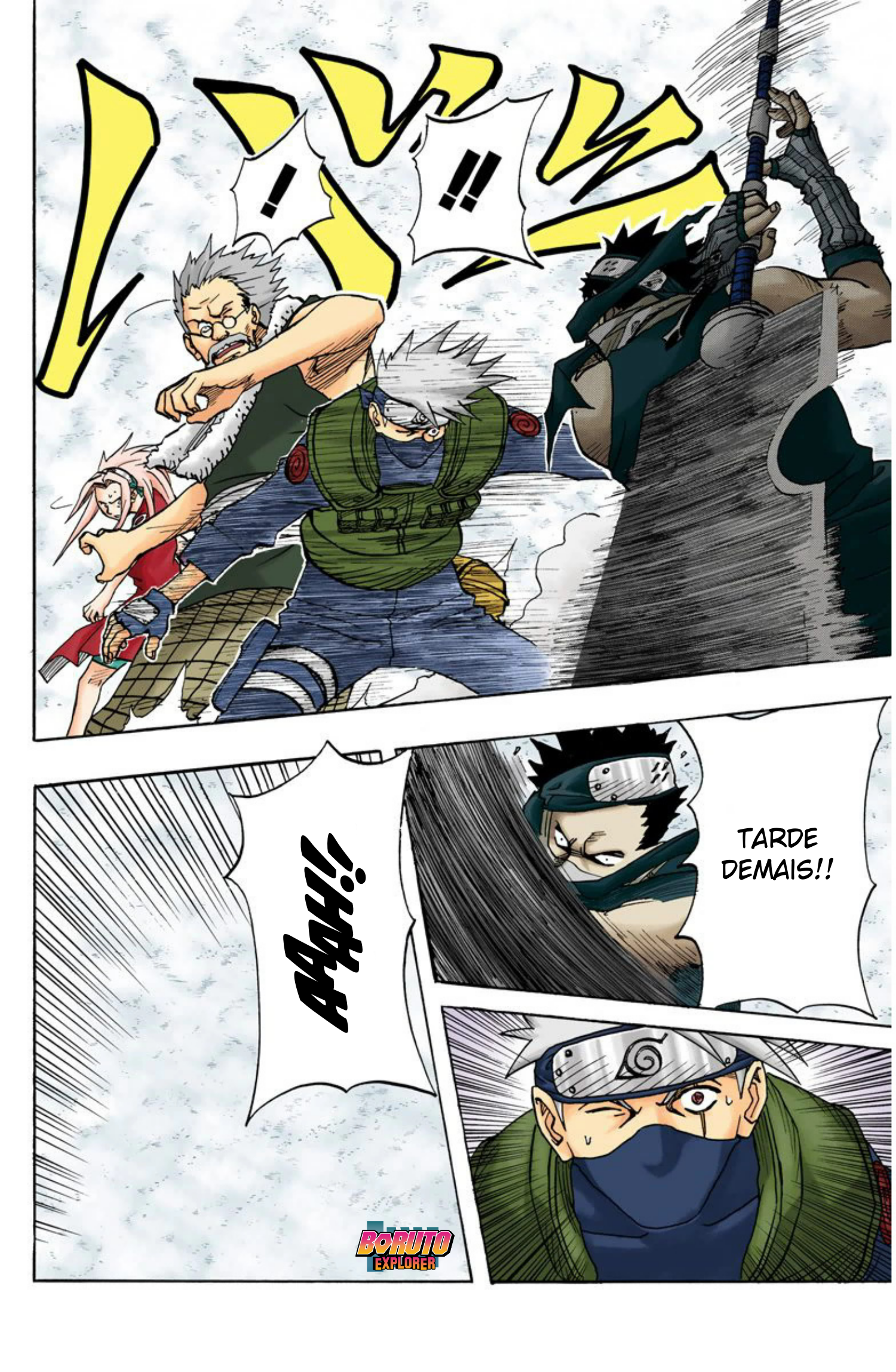 Read Naruto - Versão Colorida Oficial Manga Online