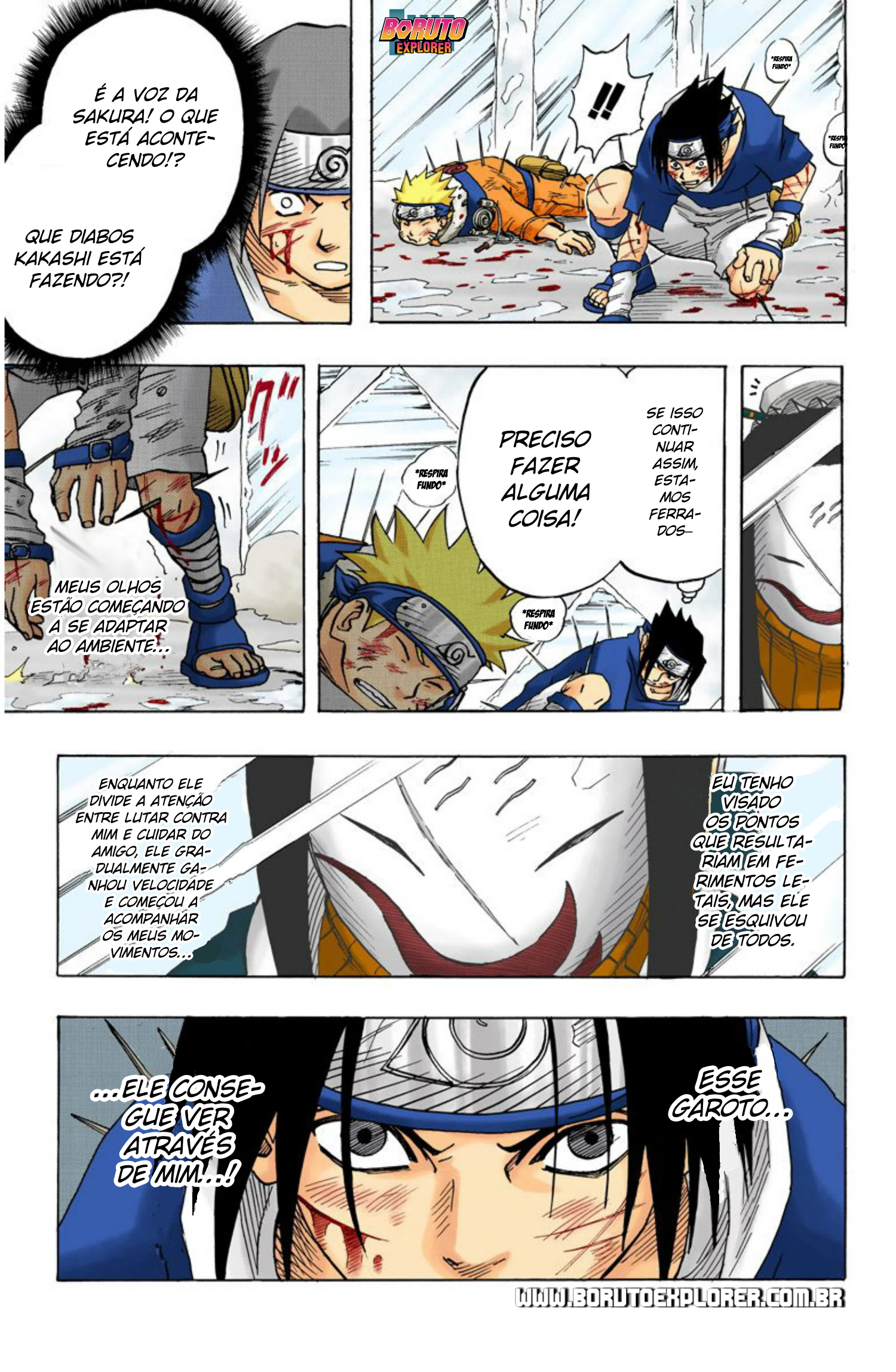 Read Naruto - Versão Colorida Oficial Manga Online