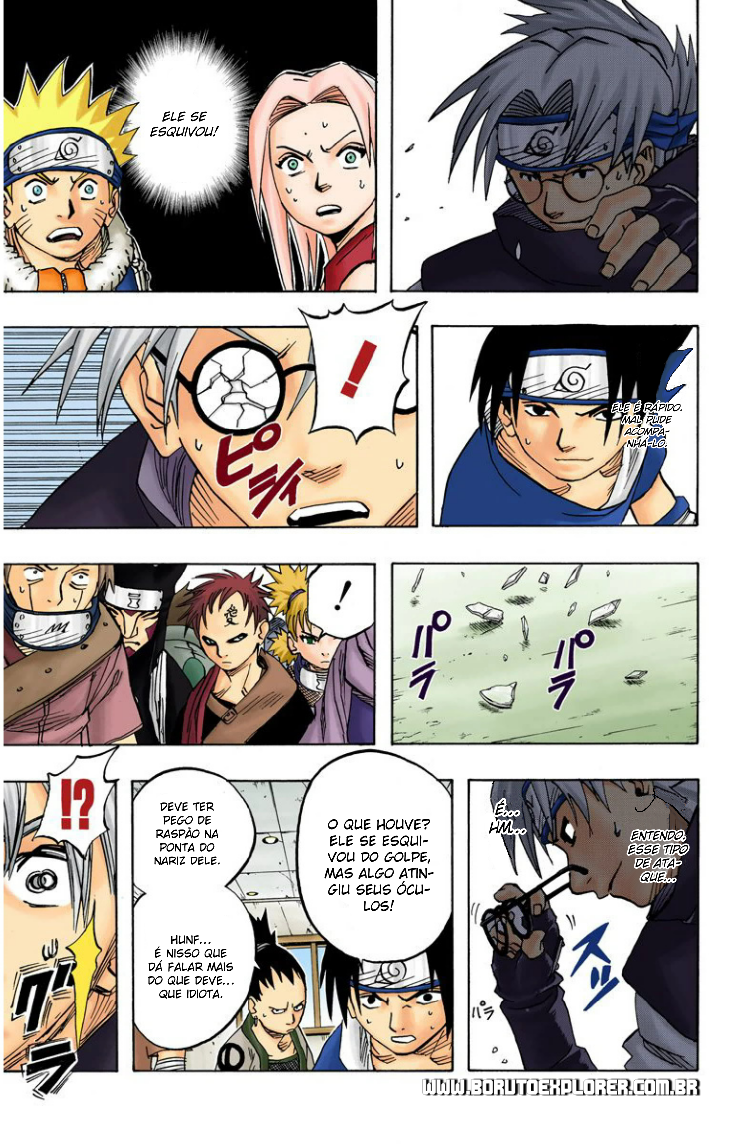 Read Naruto - Versão Colorida Oficial Manga Online