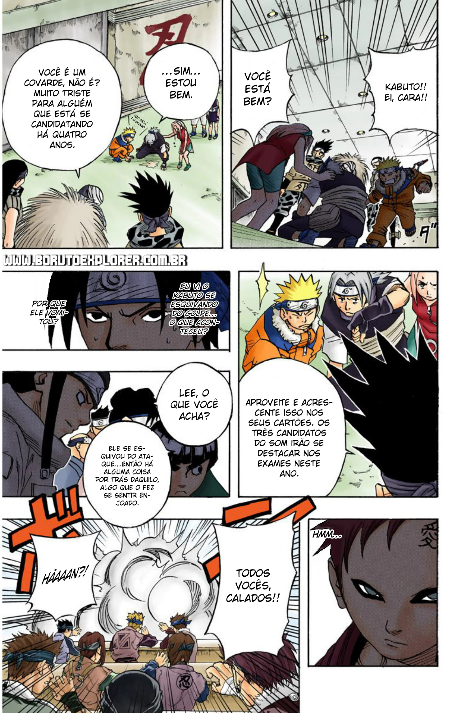 Read Naruto - Versão Colorida Oficial Manga Online