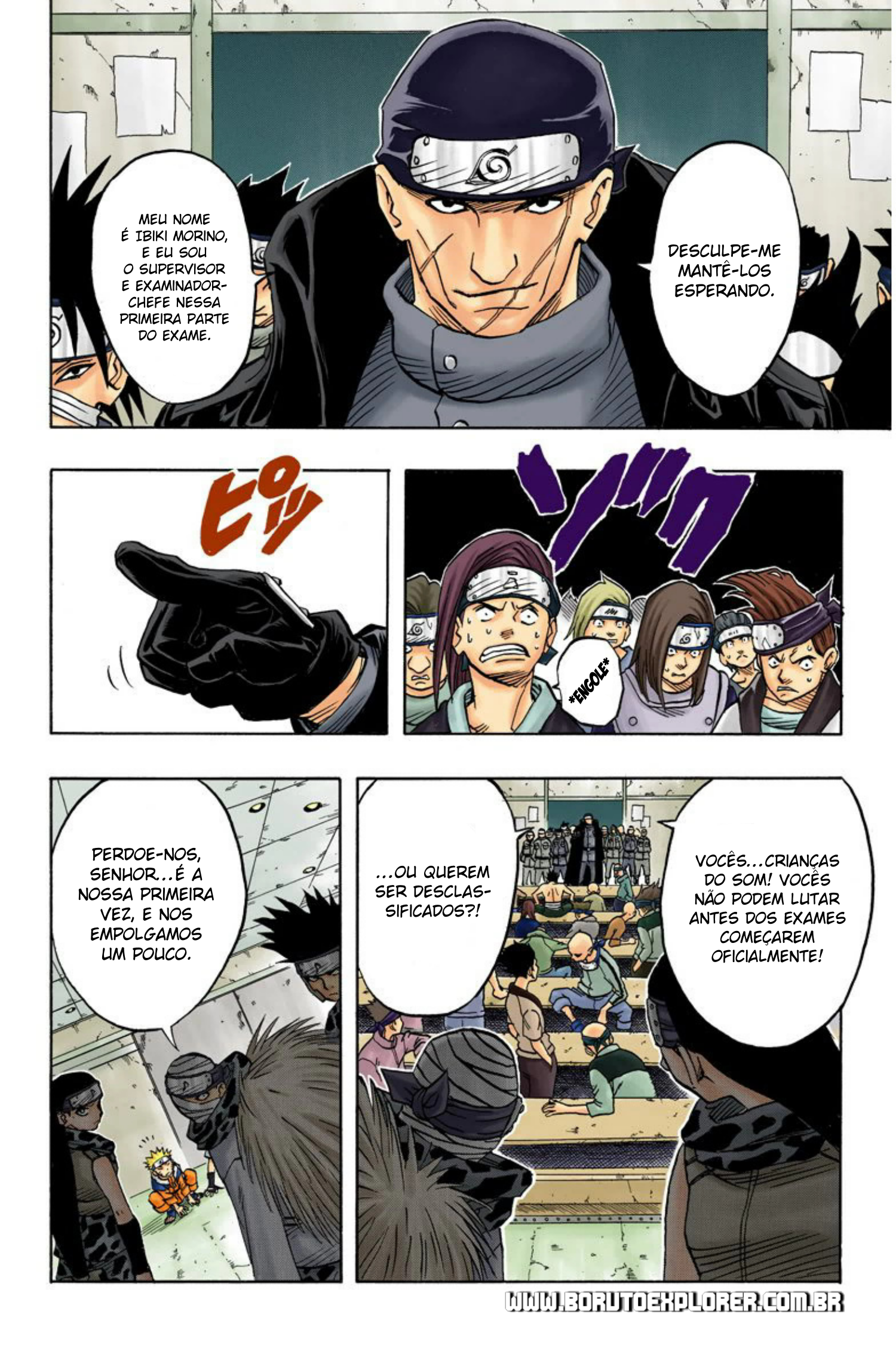 Read Naruto - Versão Colorida Oficial Manga Online