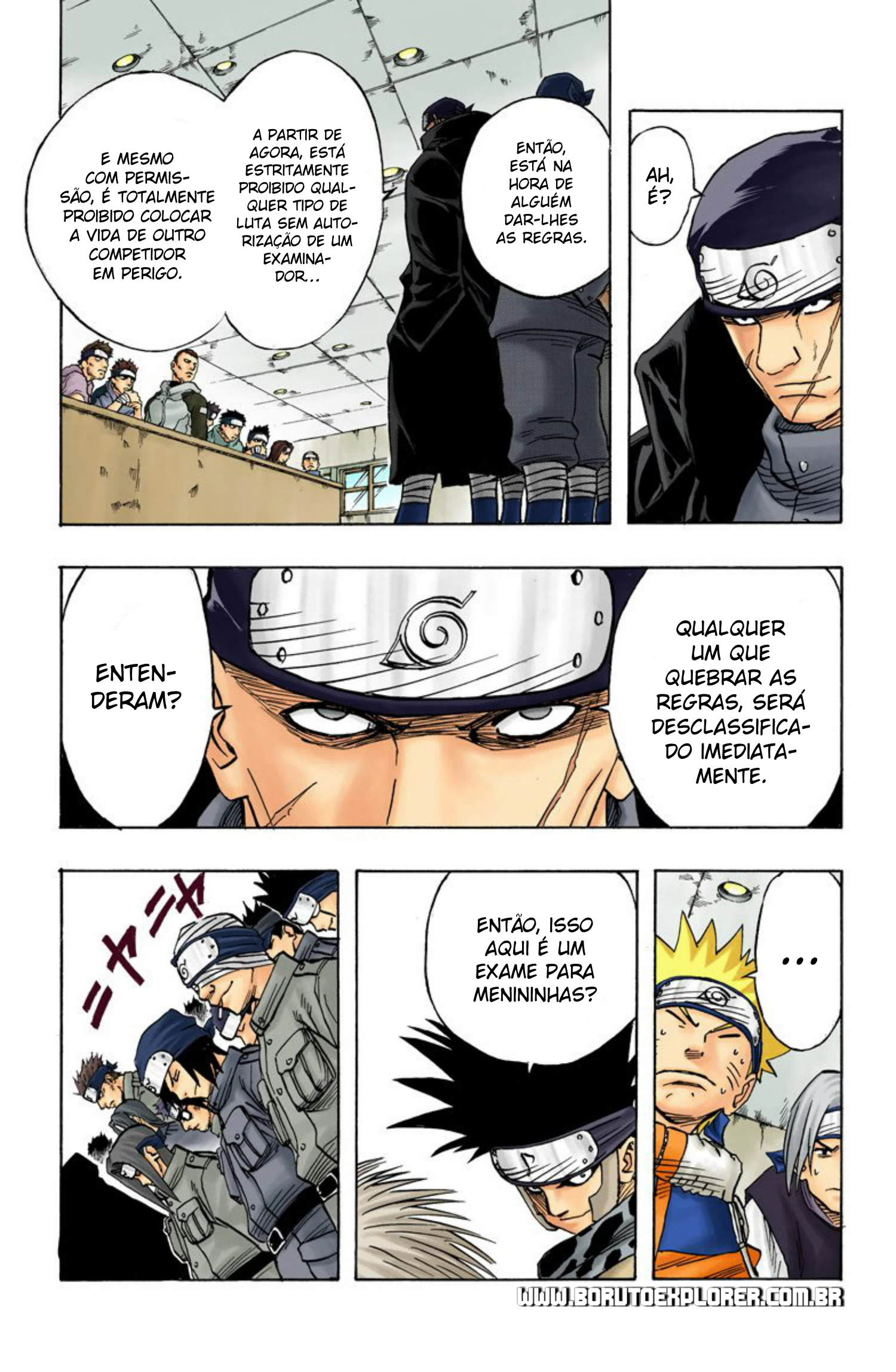 Read Naruto - Versão Colorida Oficial Manga Online