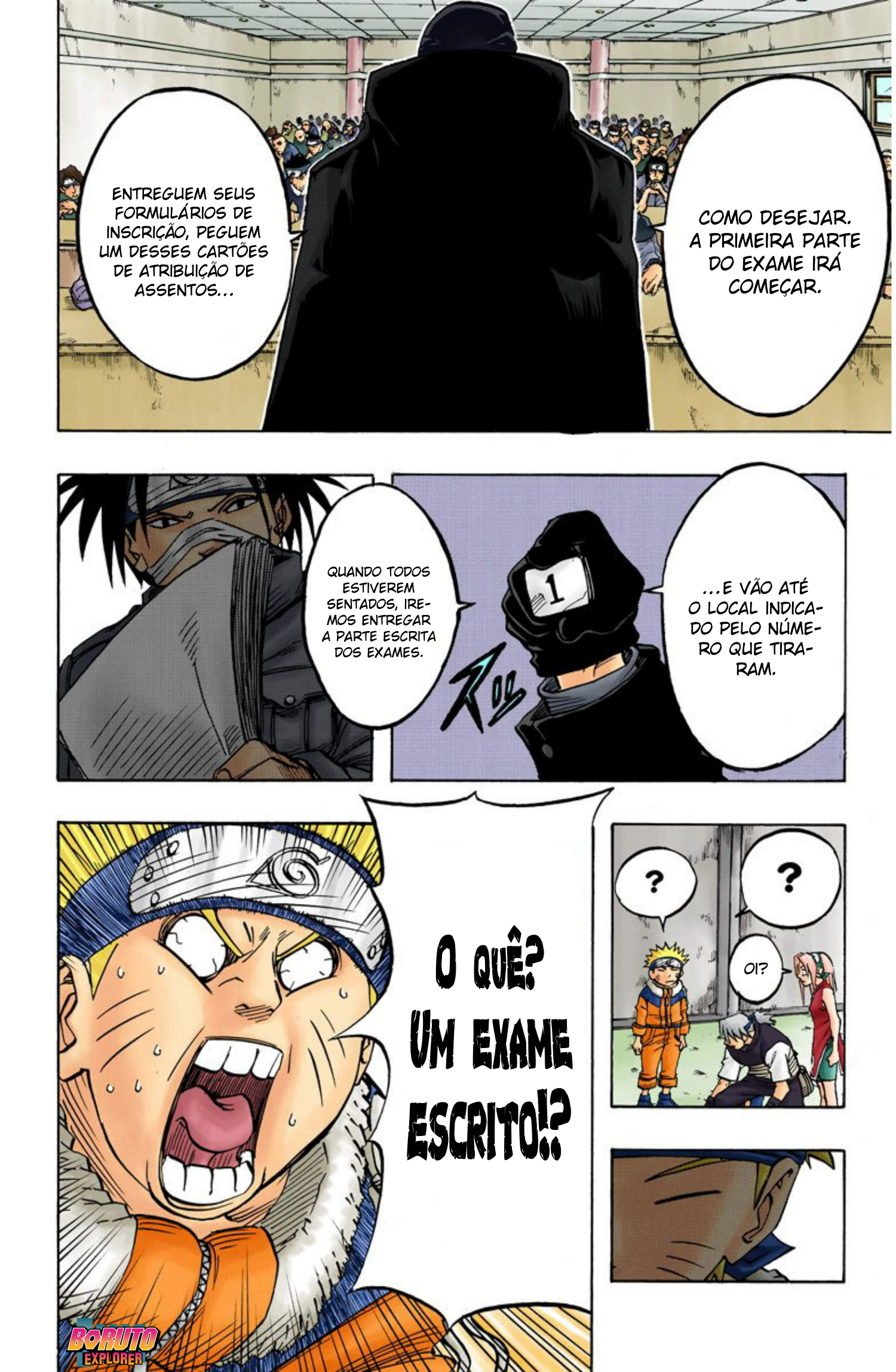 Read Naruto - Versão Colorida Oficial Manga Online