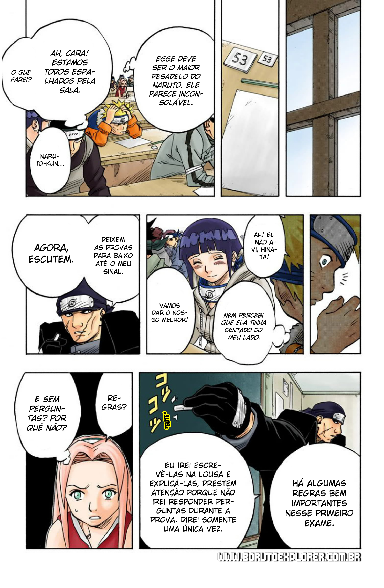 Read Naruto - Versão Colorida Oficial Manga Online