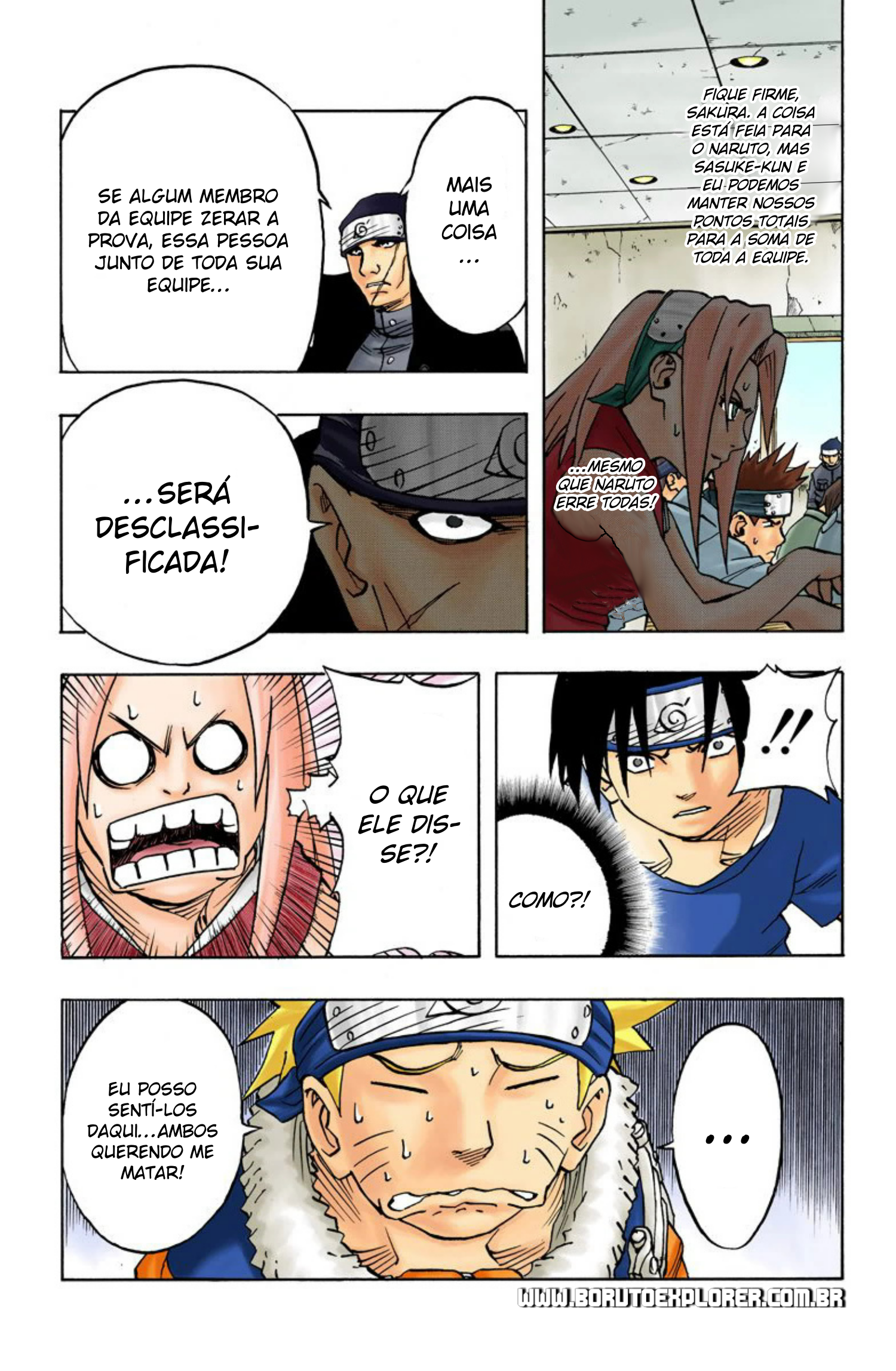 Read Naruto - Versão Colorida Oficial Manga Online