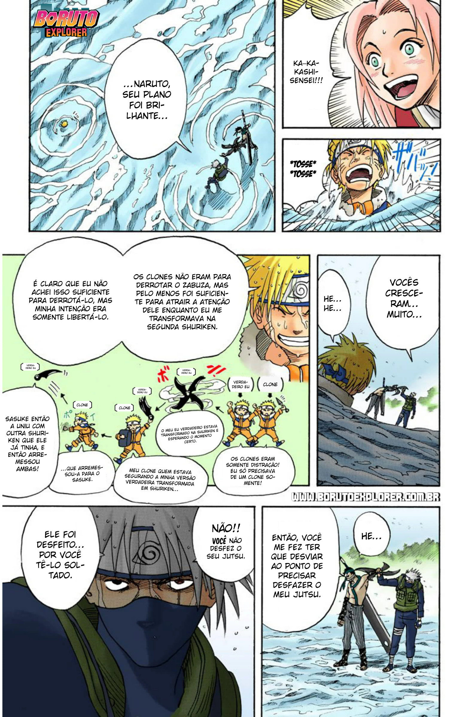 Read Naruto - Versão Colorida Oficial Manga Online