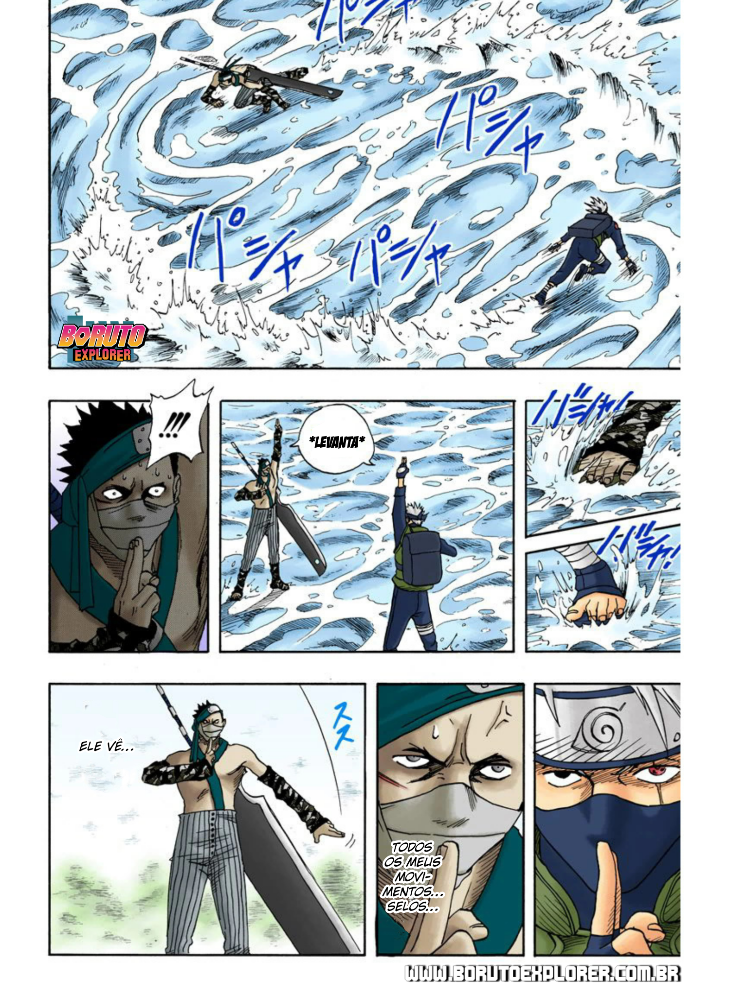Read Naruto - Versão Colorida Oficial Manga Online
