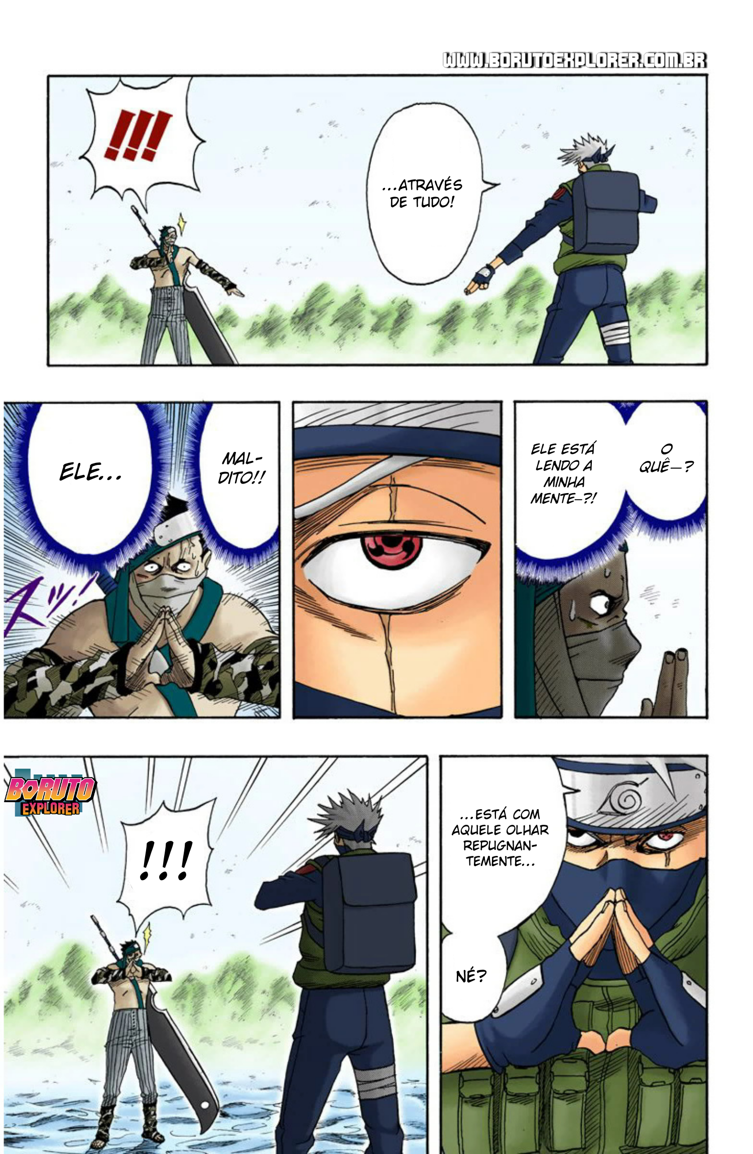 Read Naruto - Versão Colorida Oficial Manga Online