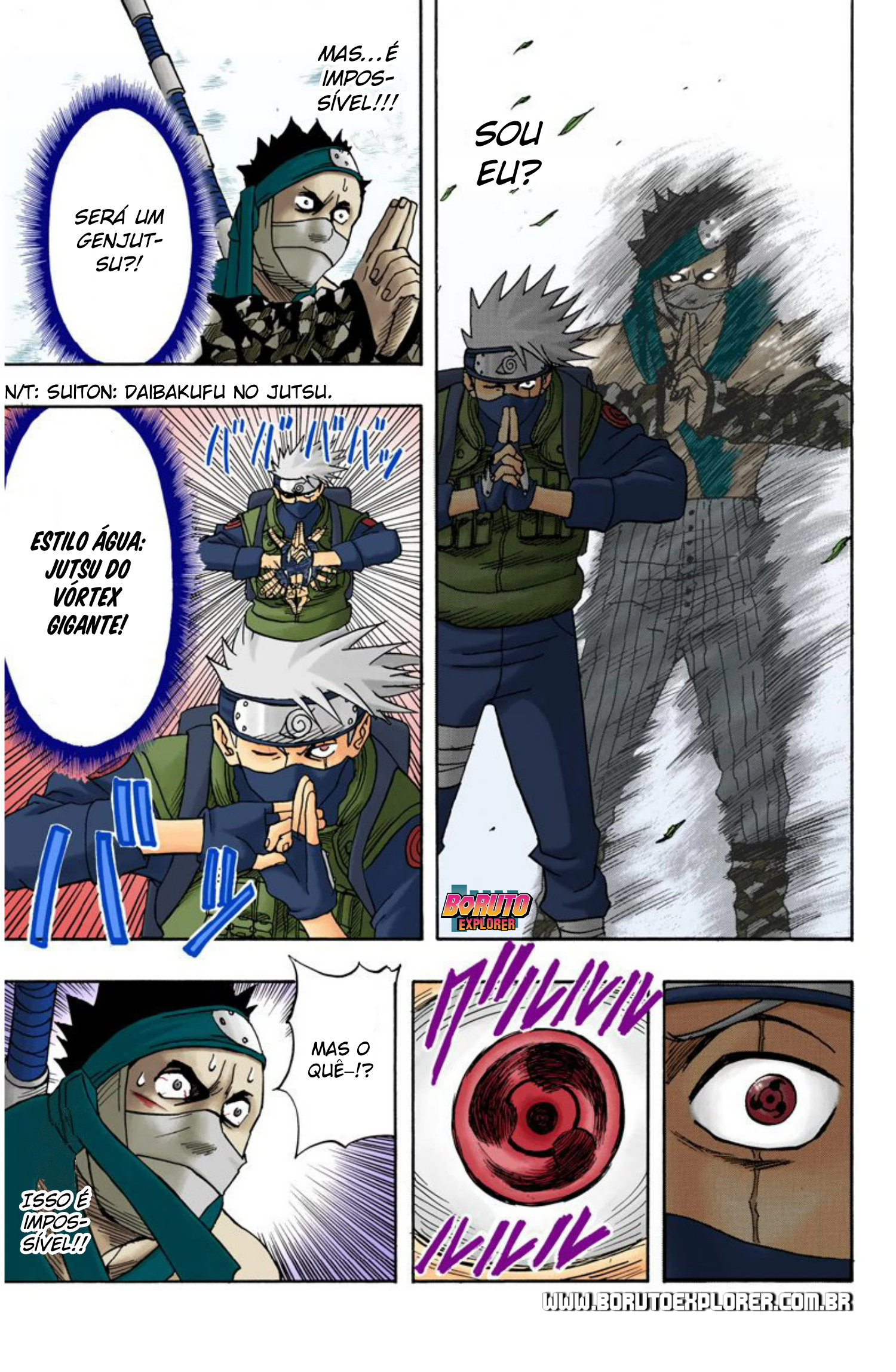 Read Naruto - Versão Colorida Oficial Manga Online