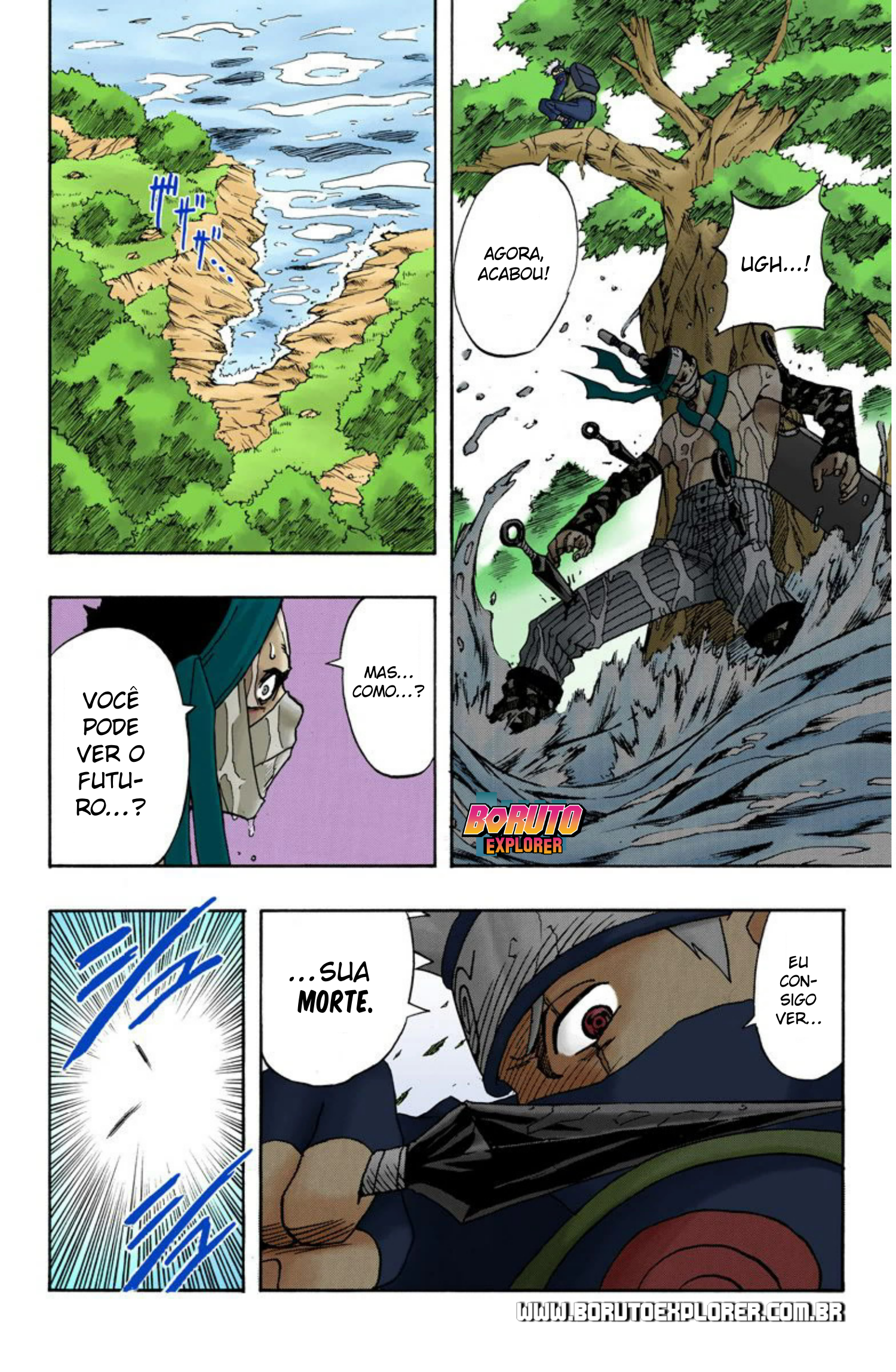 Read Naruto - Versão Colorida Oficial Manga Online