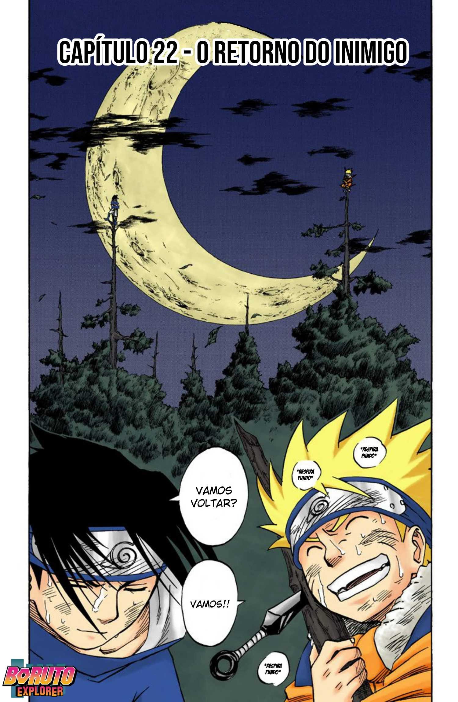 Read Naruto - Versão Colorida Oficial Manga Online