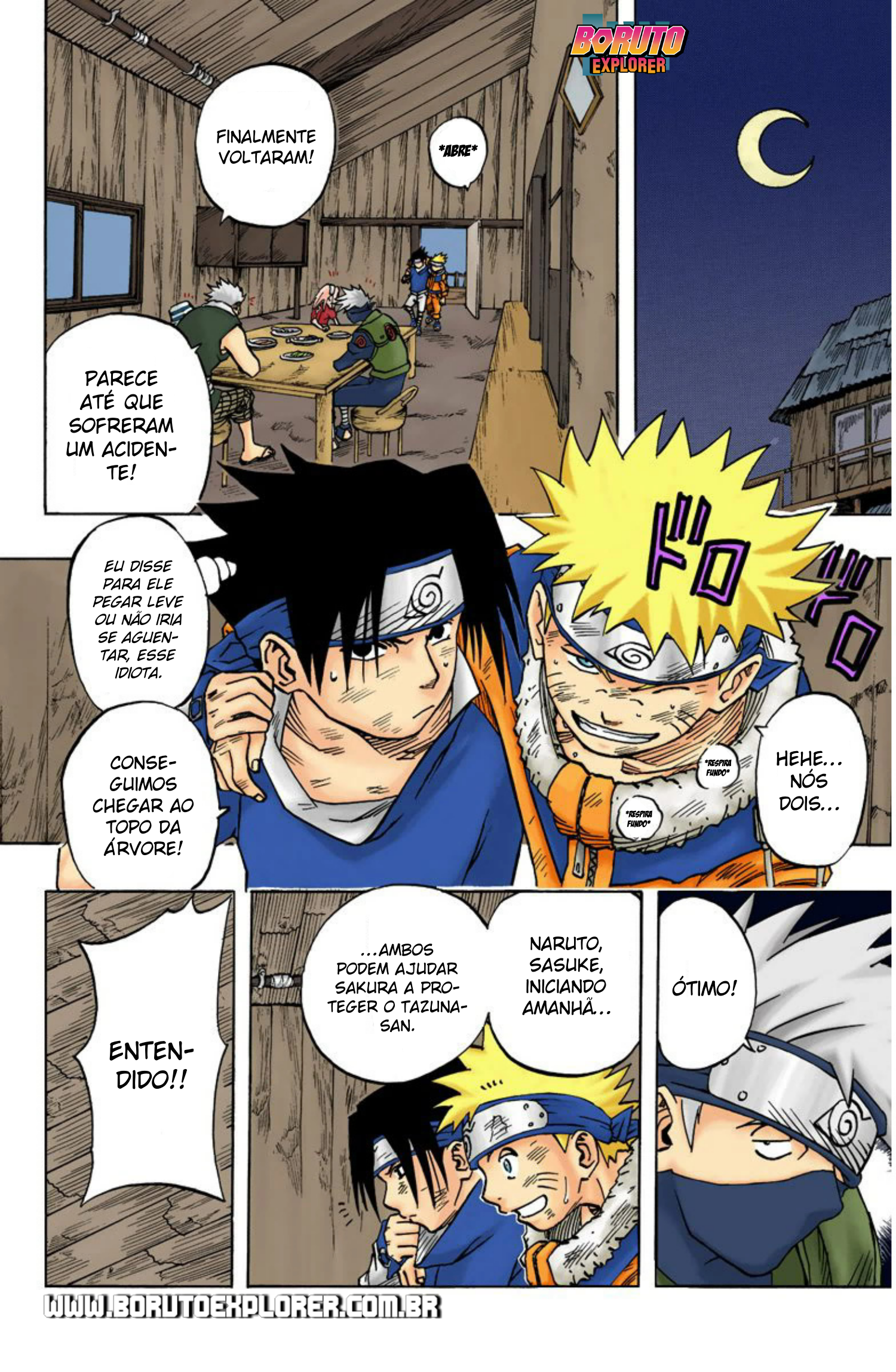 Read Naruto - Versão Colorida Oficial Manga Online