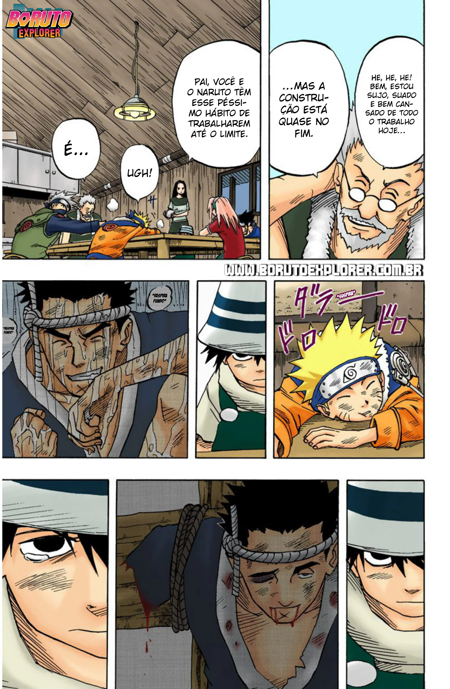 Read Naruto - Versão Colorida Oficial Manga Online