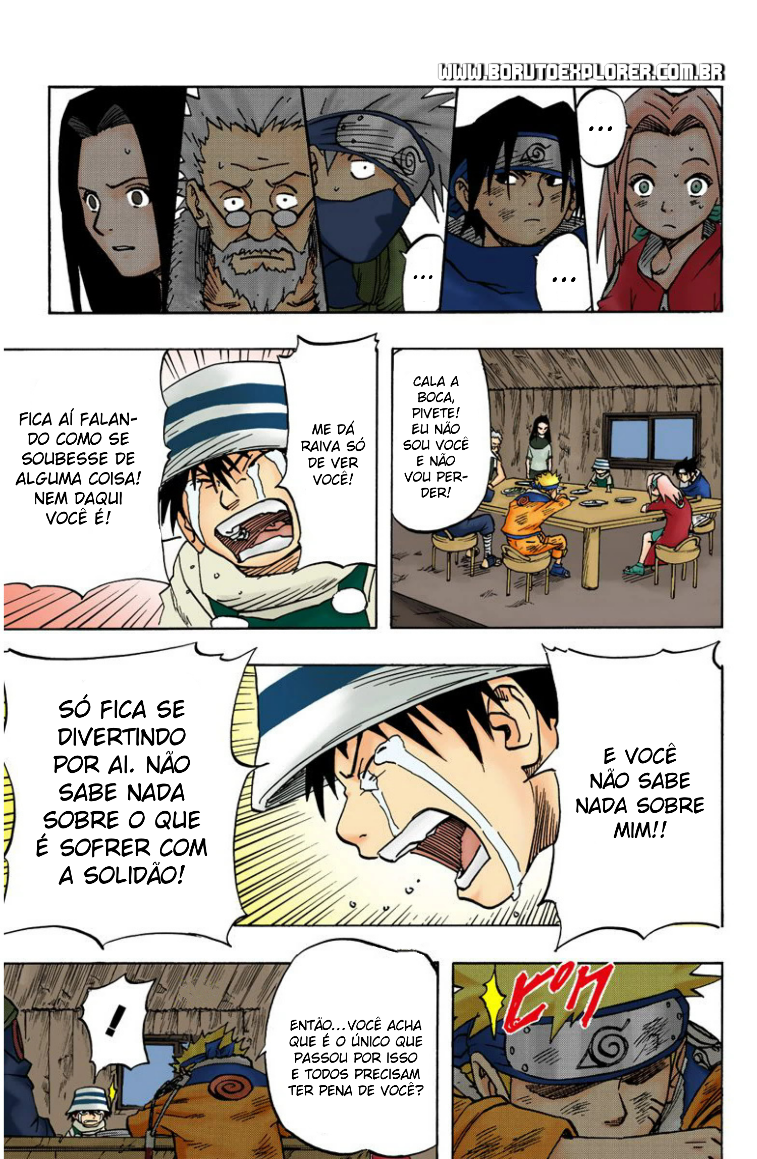 Read Naruto - Versão Colorida Oficial Manga Online