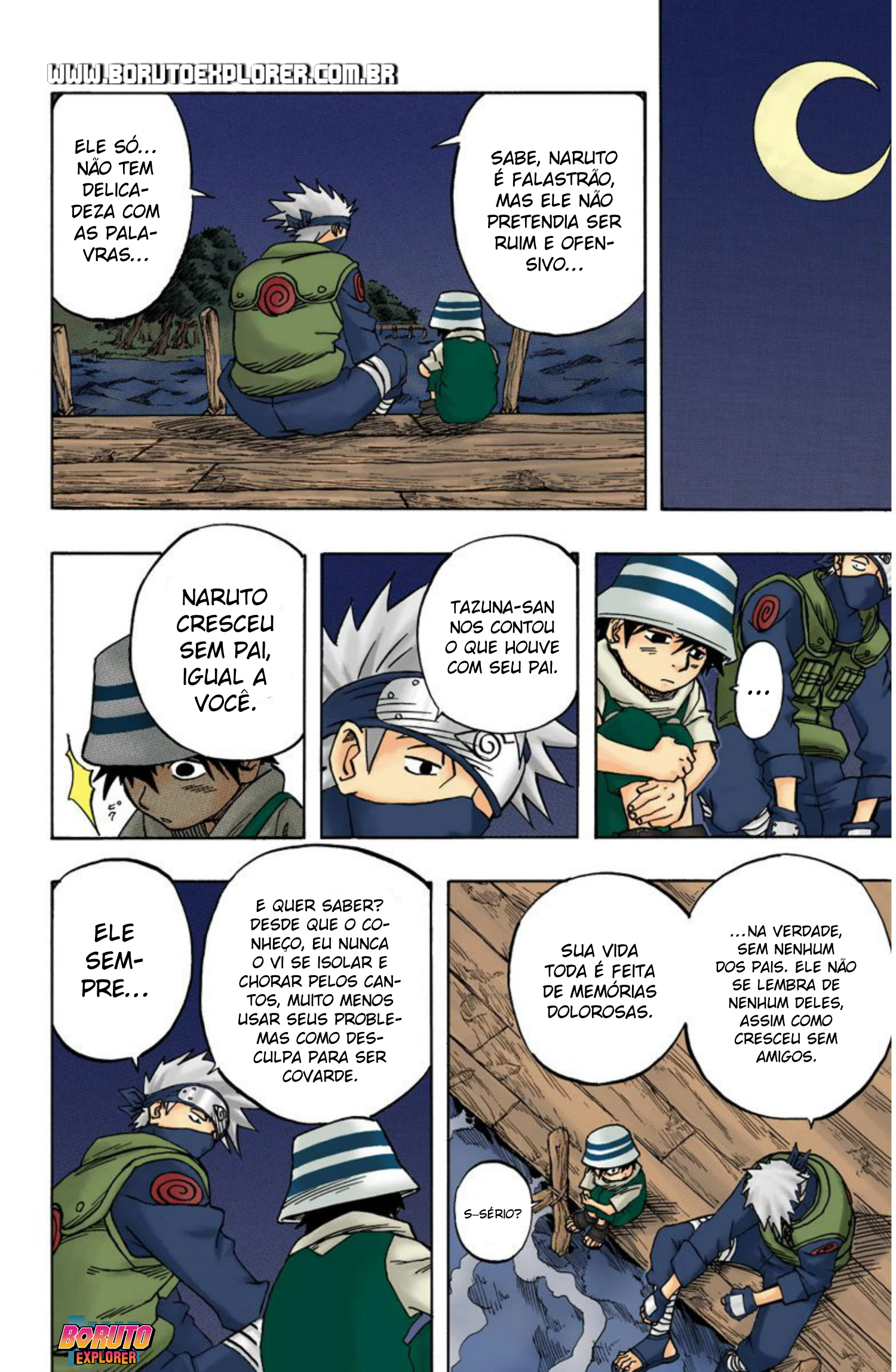 Read Naruto - Versão Colorida Oficial Manga Online