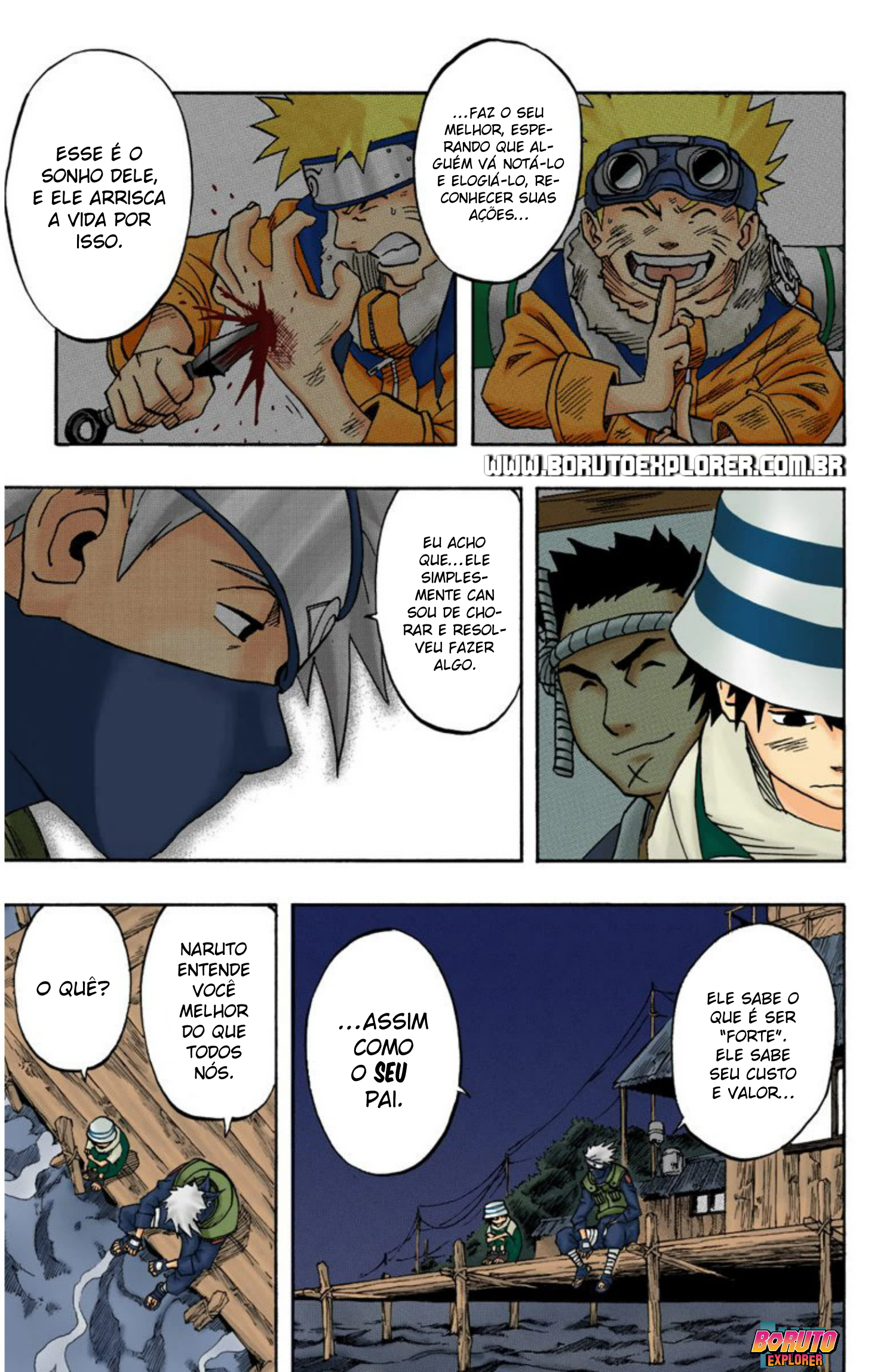 Read Naruto - Versão Colorida Oficial Manga Online
