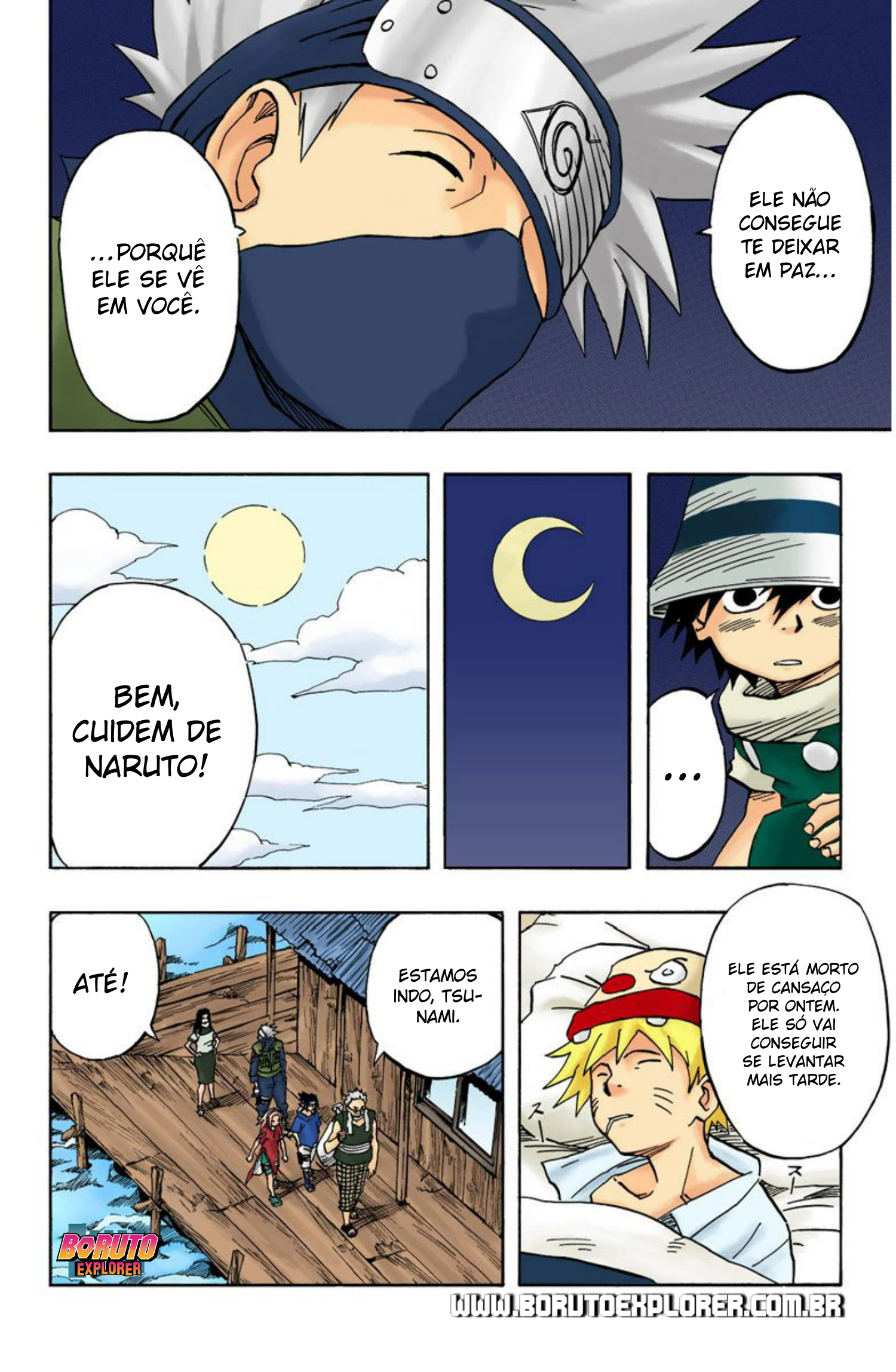 Read Naruto - Versão Colorida Oficial Manga Online
