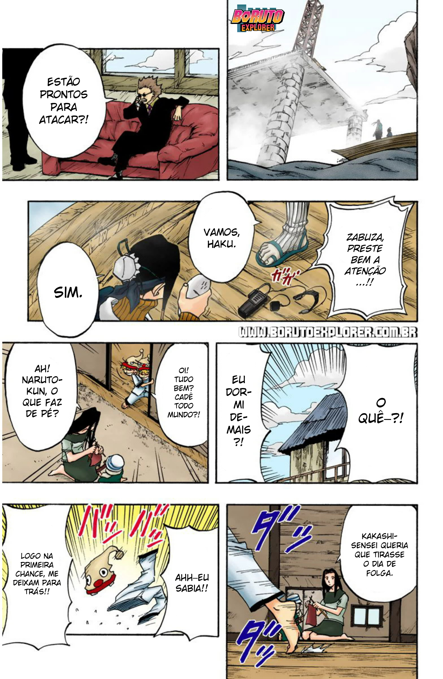 Read Naruto - Versão Colorida Oficial Manga Online