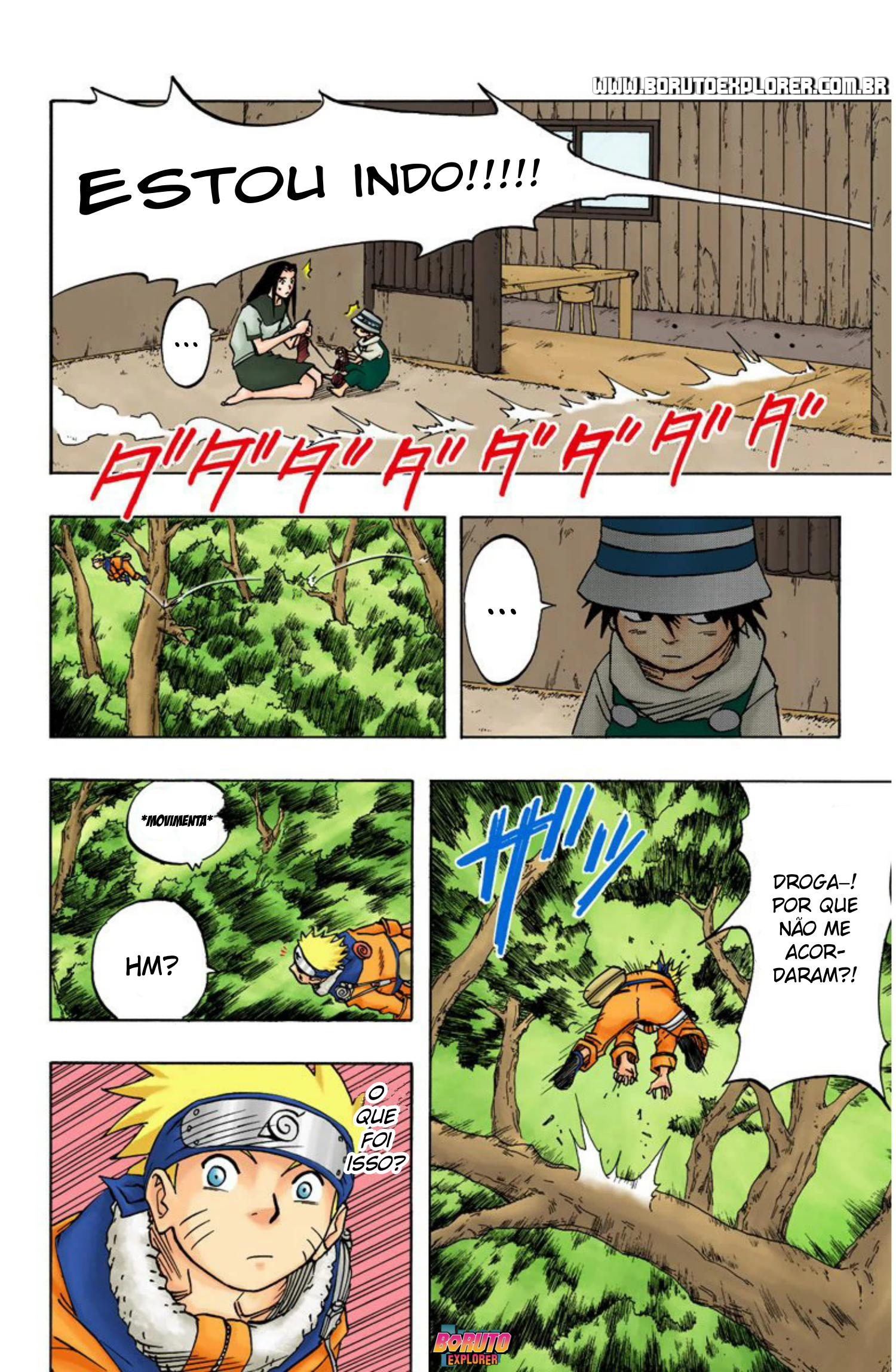 Read Naruto - Versão Colorida Oficial Manga Online