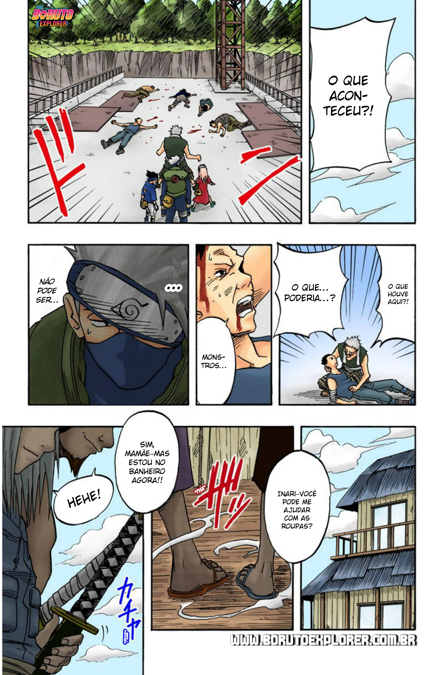 Read Naruto - Versão Colorida Oficial Manga Online