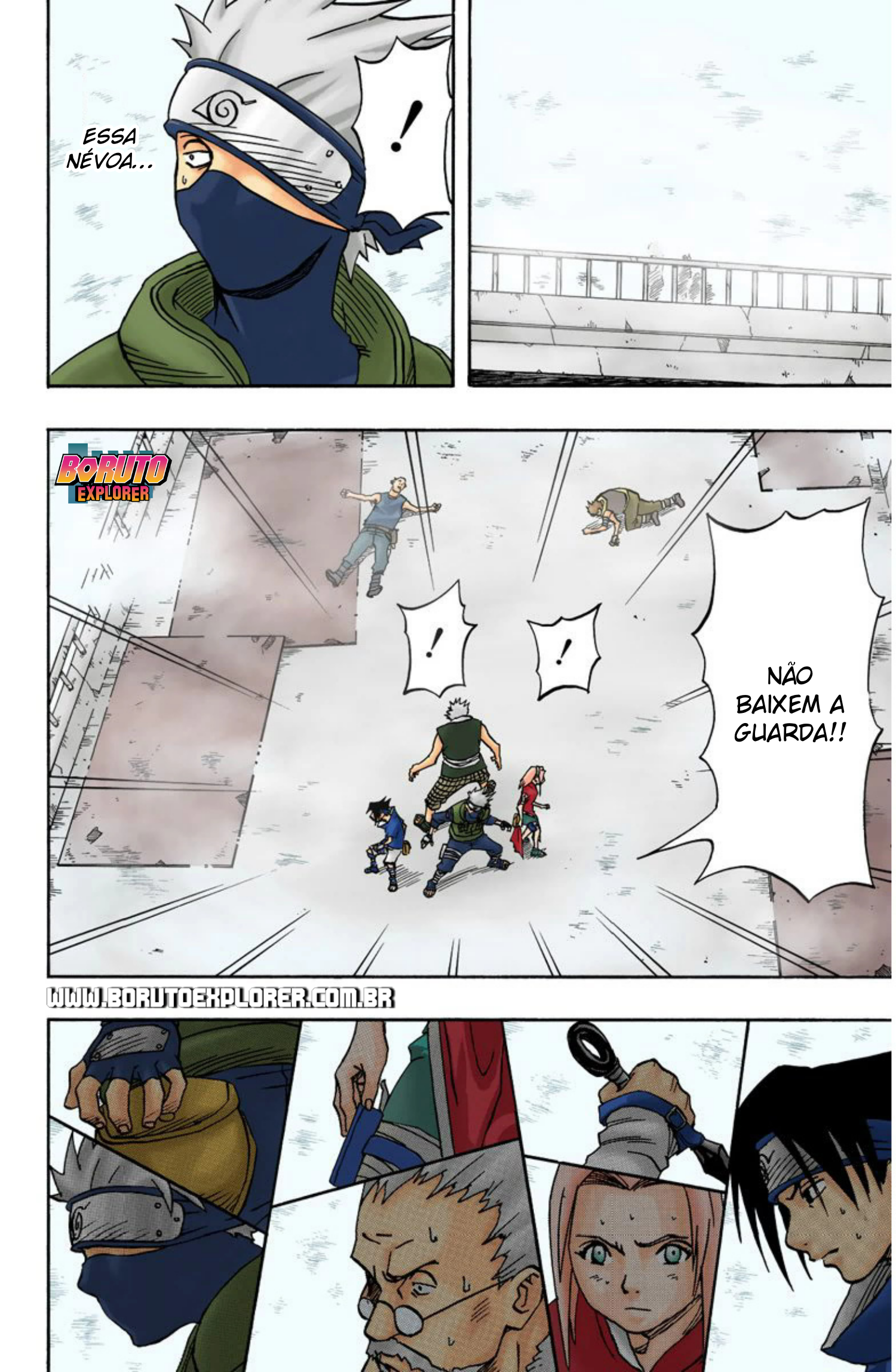 Read Naruto - Versão Colorida Oficial Manga Online