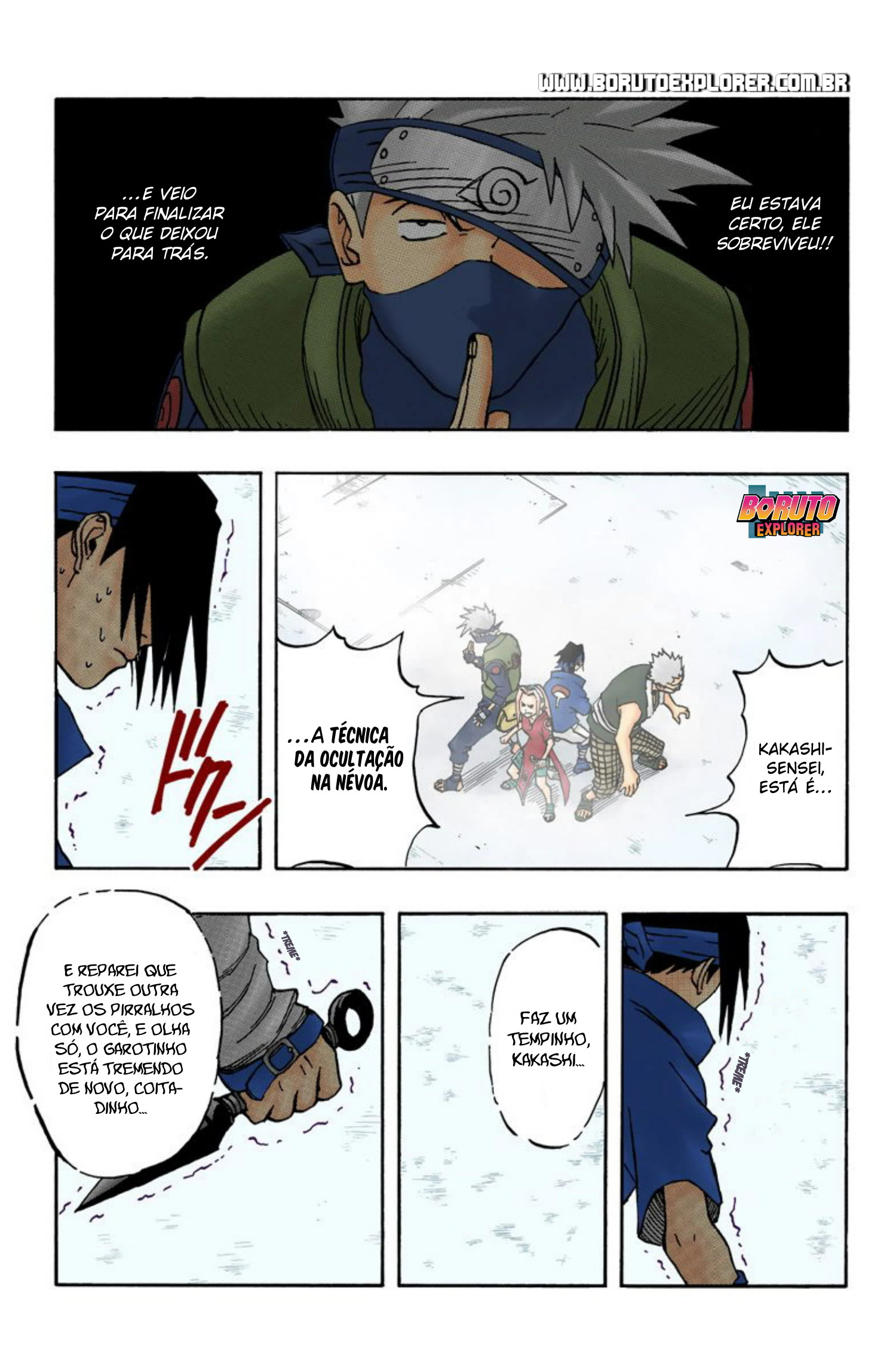 Read Naruto - Versão Colorida Oficial Manga Online