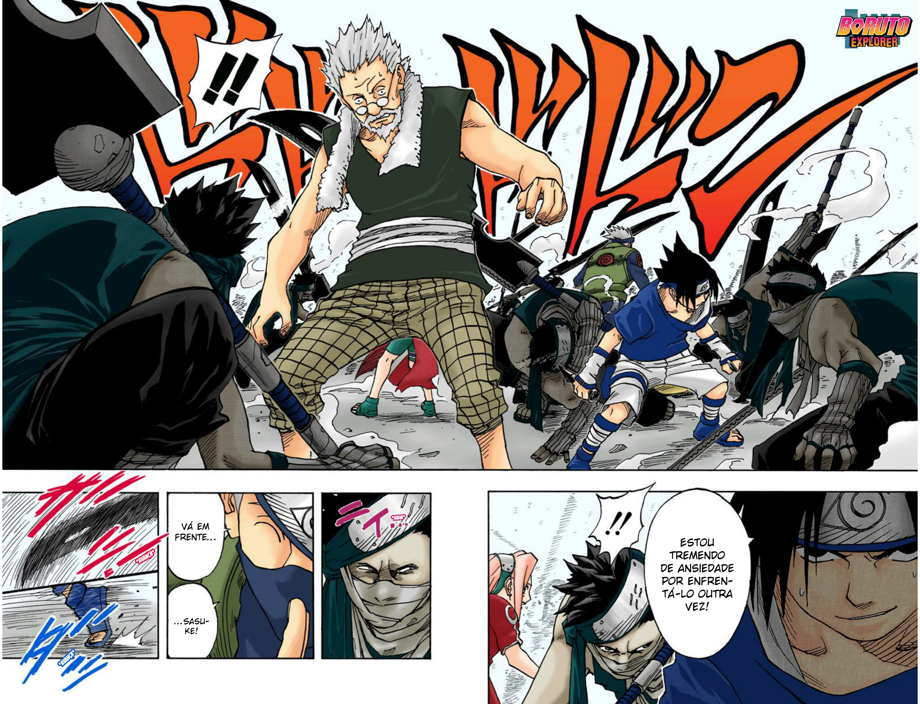 Read Naruto - Versão Colorida Oficial Manga Online