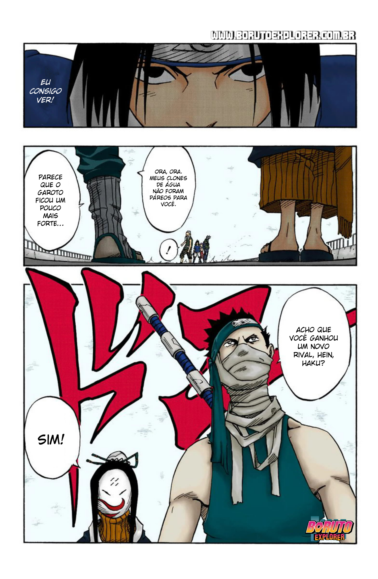 Read Naruto - Versão Colorida Oficial Manga Online