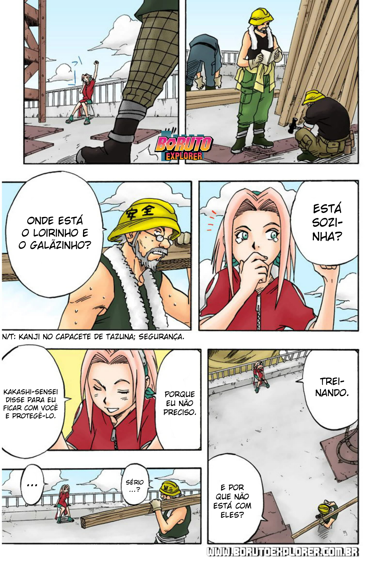 Read Naruto - Versão Colorida Oficial Manga Online