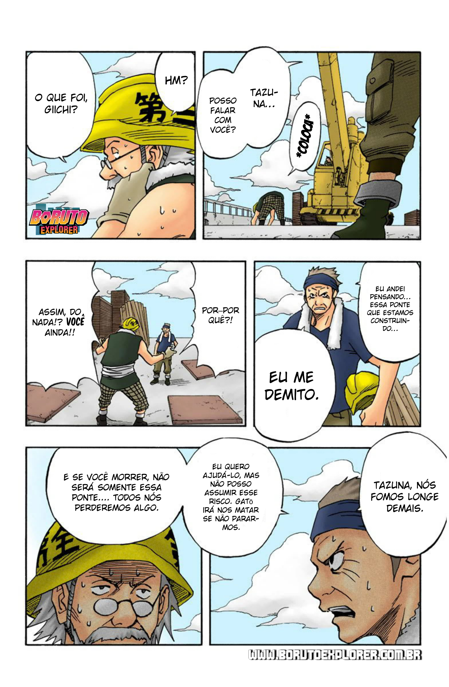 Read Naruto - Versão Colorida Oficial Manga Online