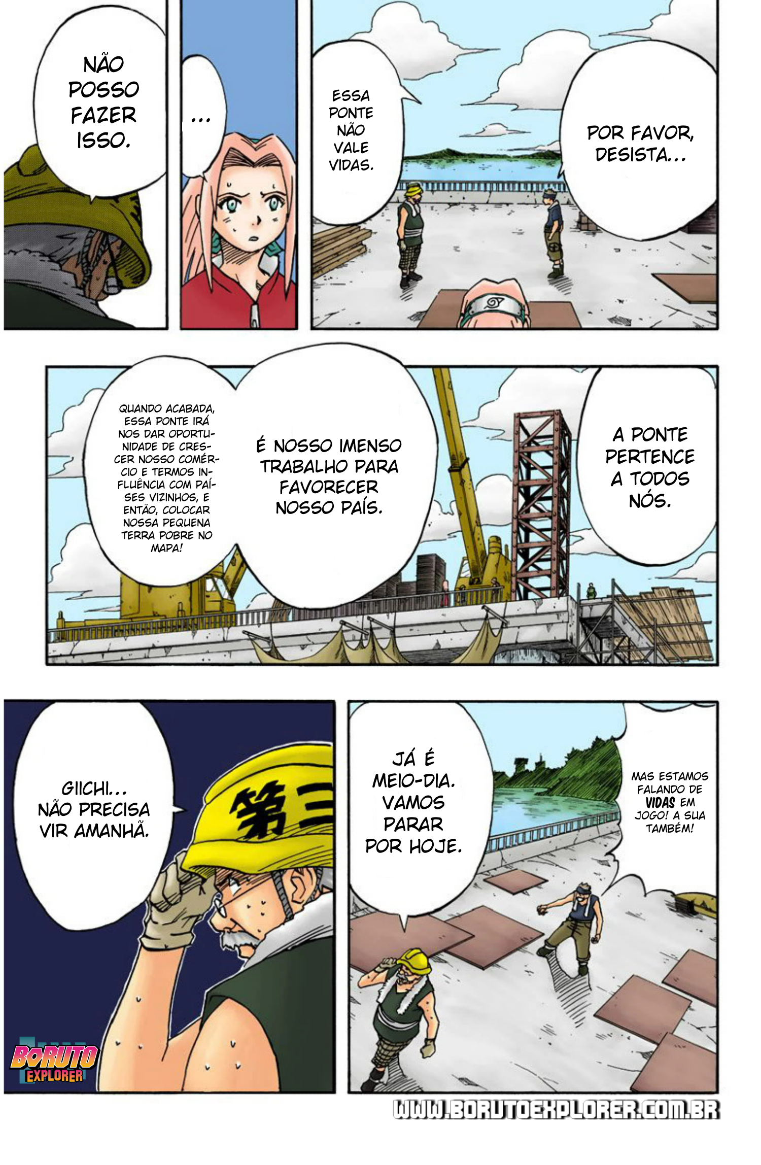 Read Naruto - Versão Colorida Oficial Manga Online