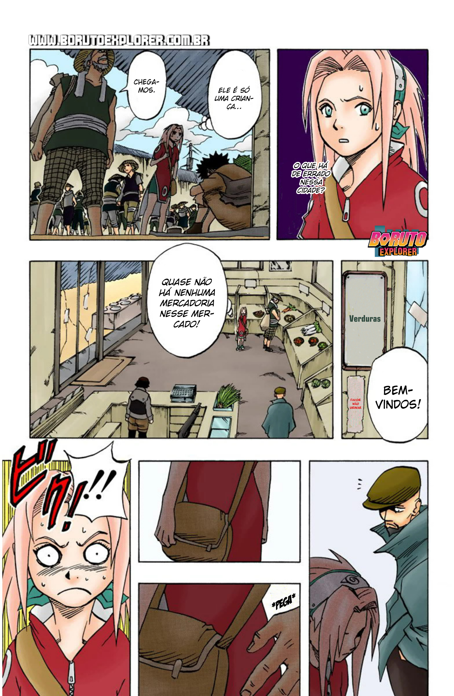 Read Naruto - Versão Colorida Oficial Manga Online