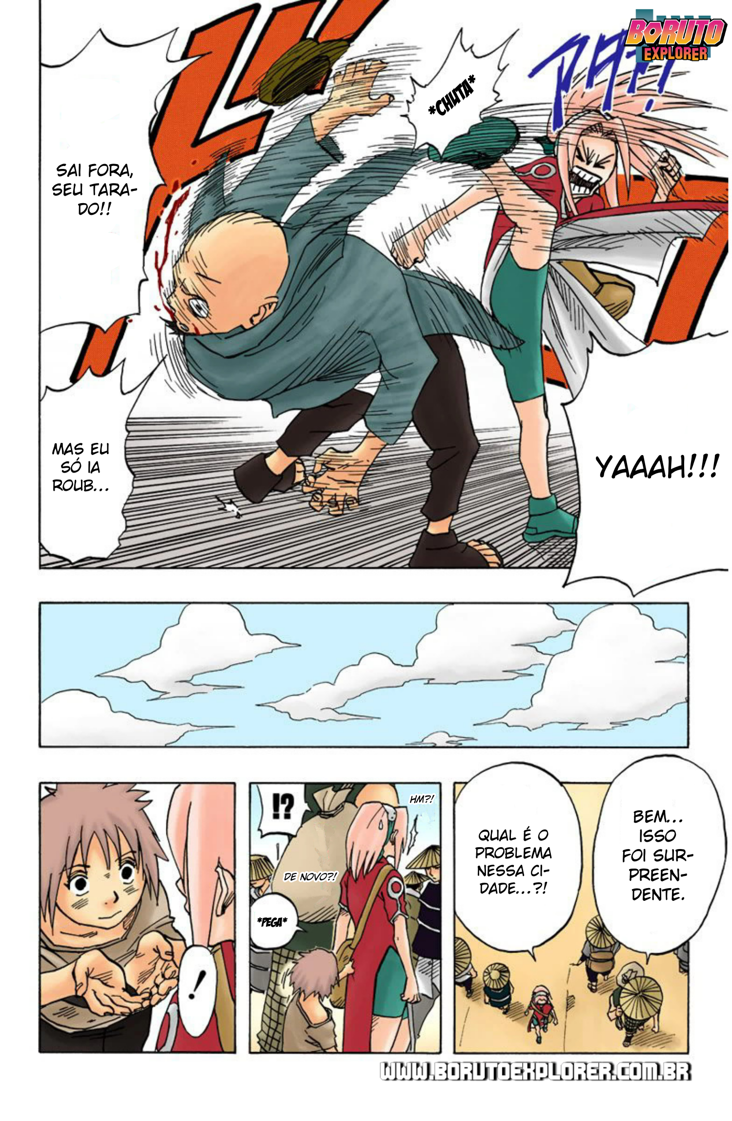 Read Naruto - Versão Colorida Oficial Manga Online