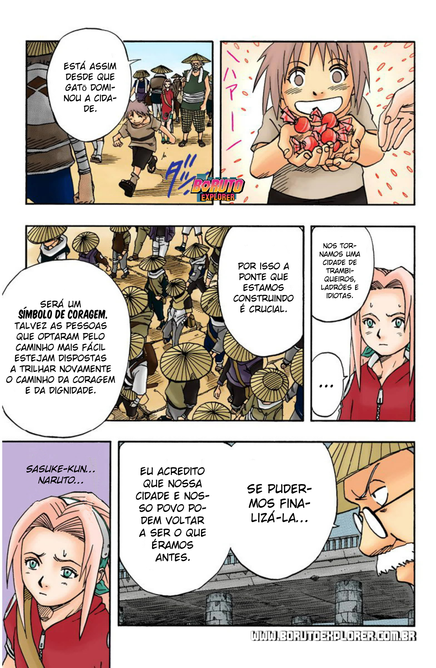 Read Naruto - Versão Colorida Oficial Manga Online