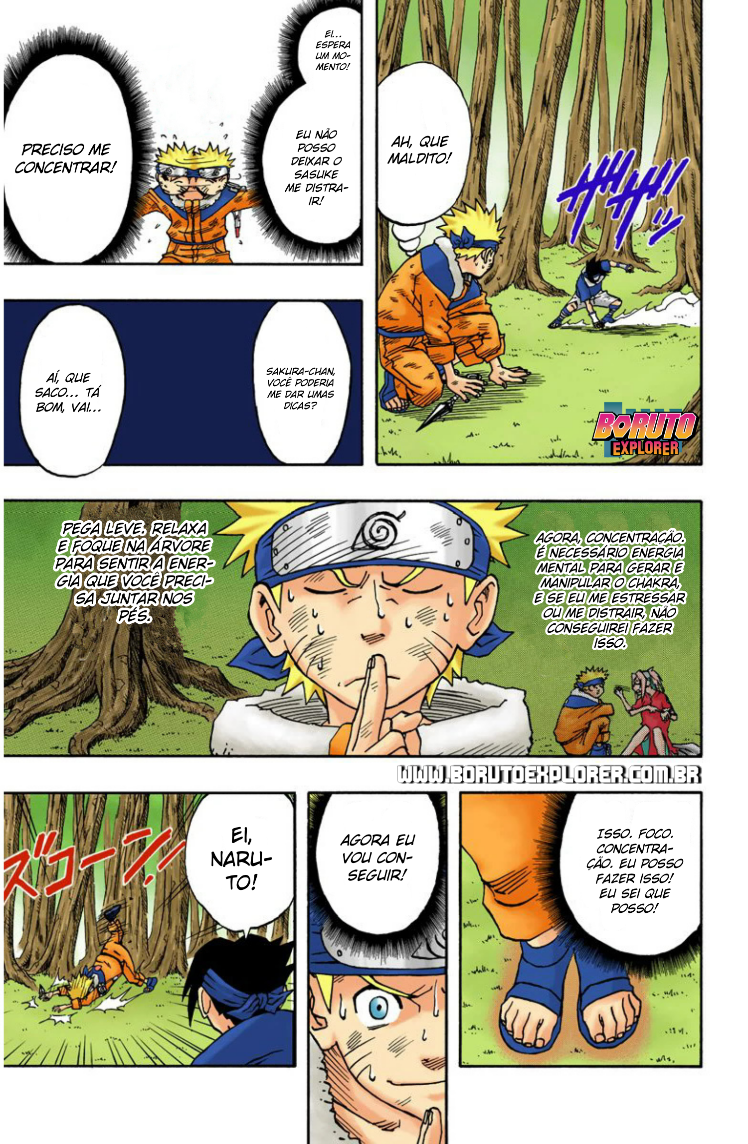 Read Naruto - Versão Colorida Oficial Manga Online