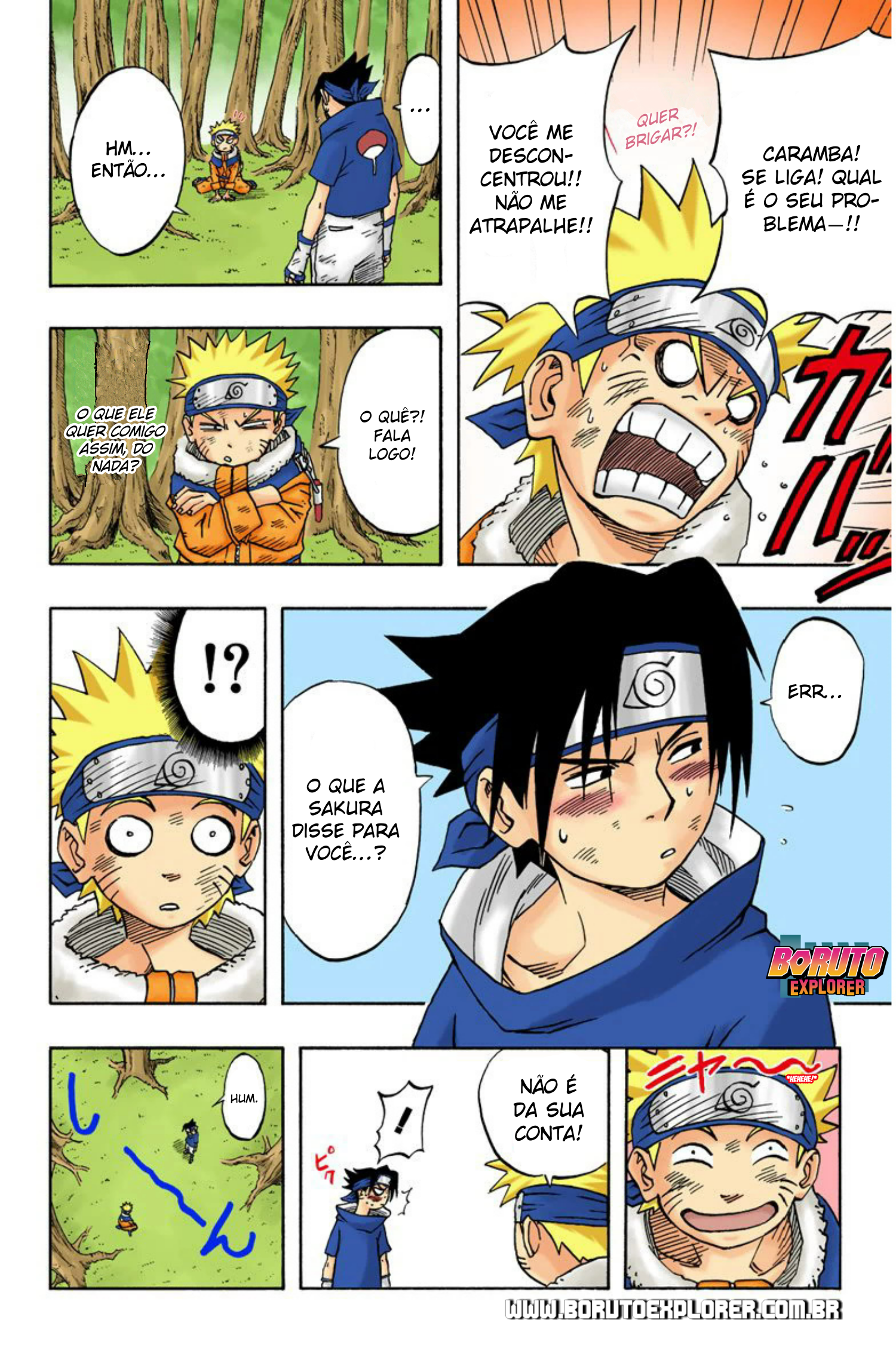 Read Naruto - Versão Colorida Oficial Manga Online