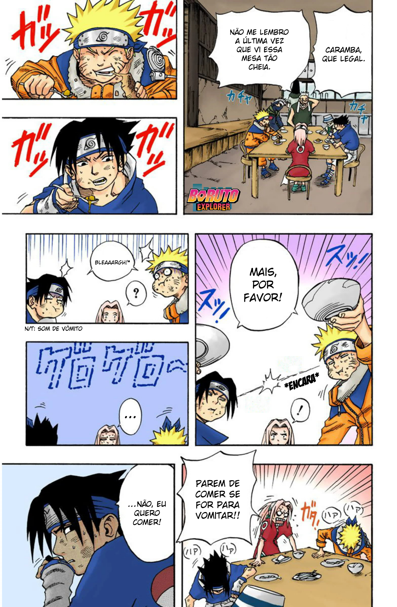 Read Naruto - Versão Colorida Oficial Manga Online