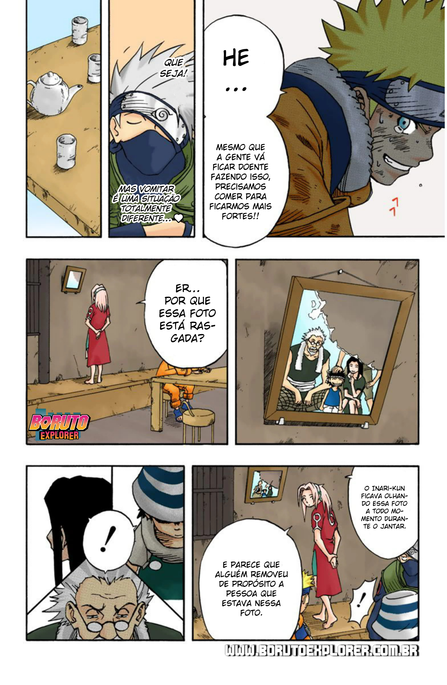 Read Naruto - Versão Colorida Oficial Manga Online