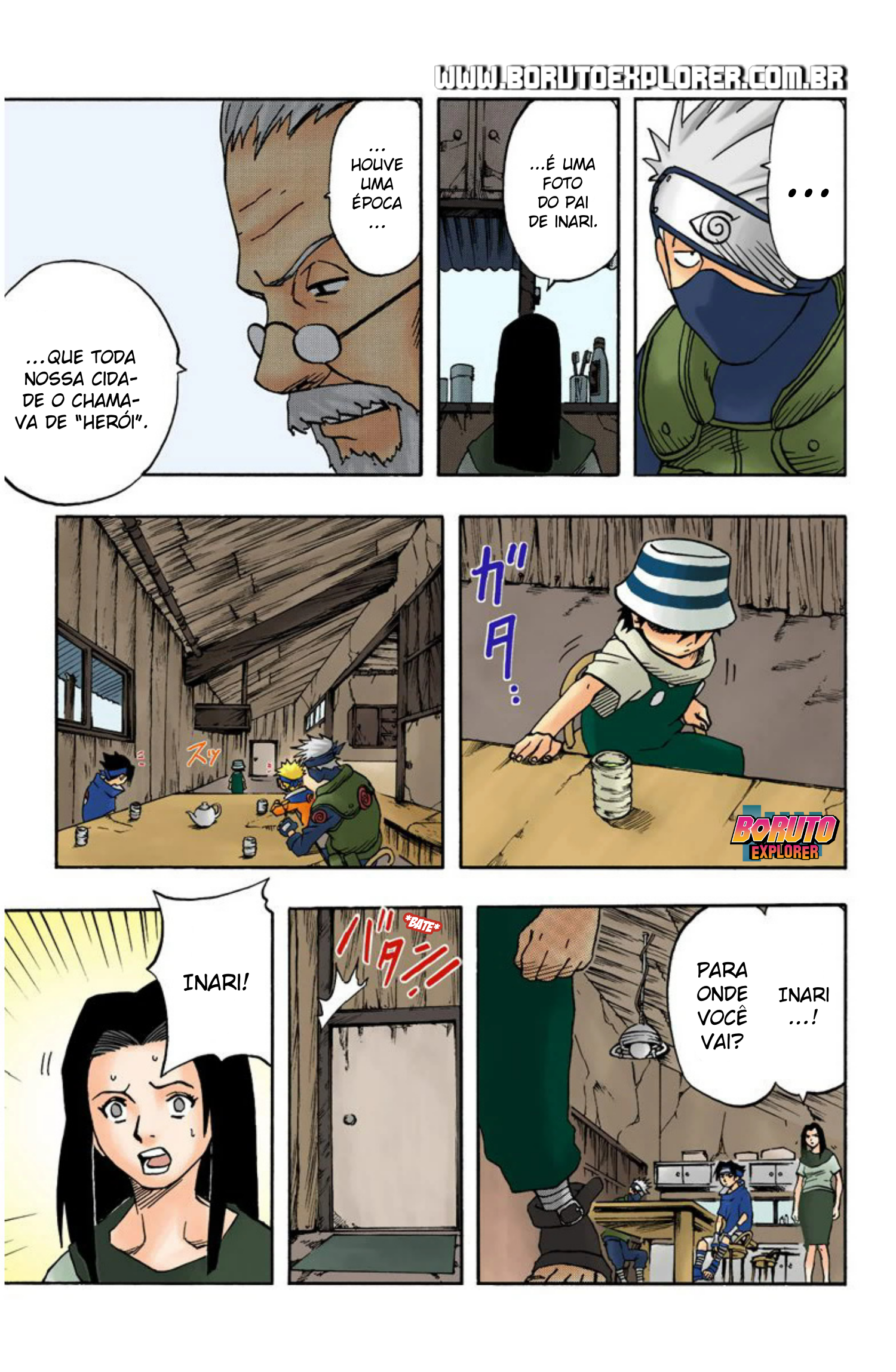 Read Naruto - Versão Colorida Oficial Manga Online