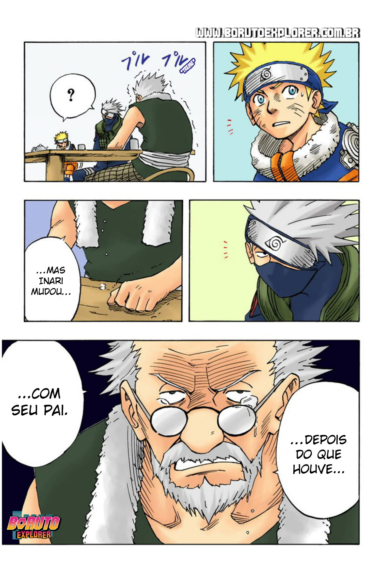 Read Naruto - Versão Colorida Oficial Manga Online