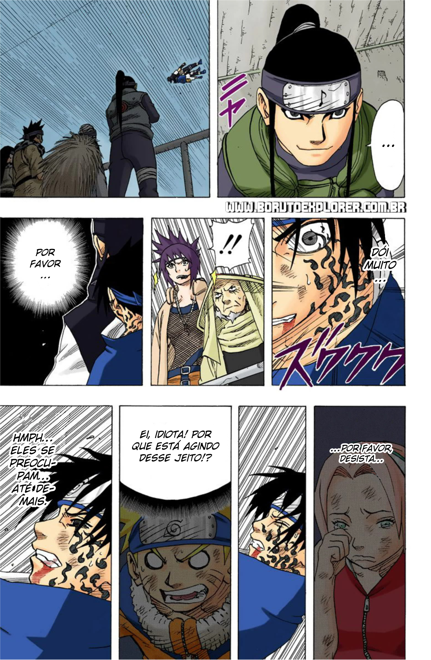 Read Naruto - Versão Colorida Oficial Manga Online